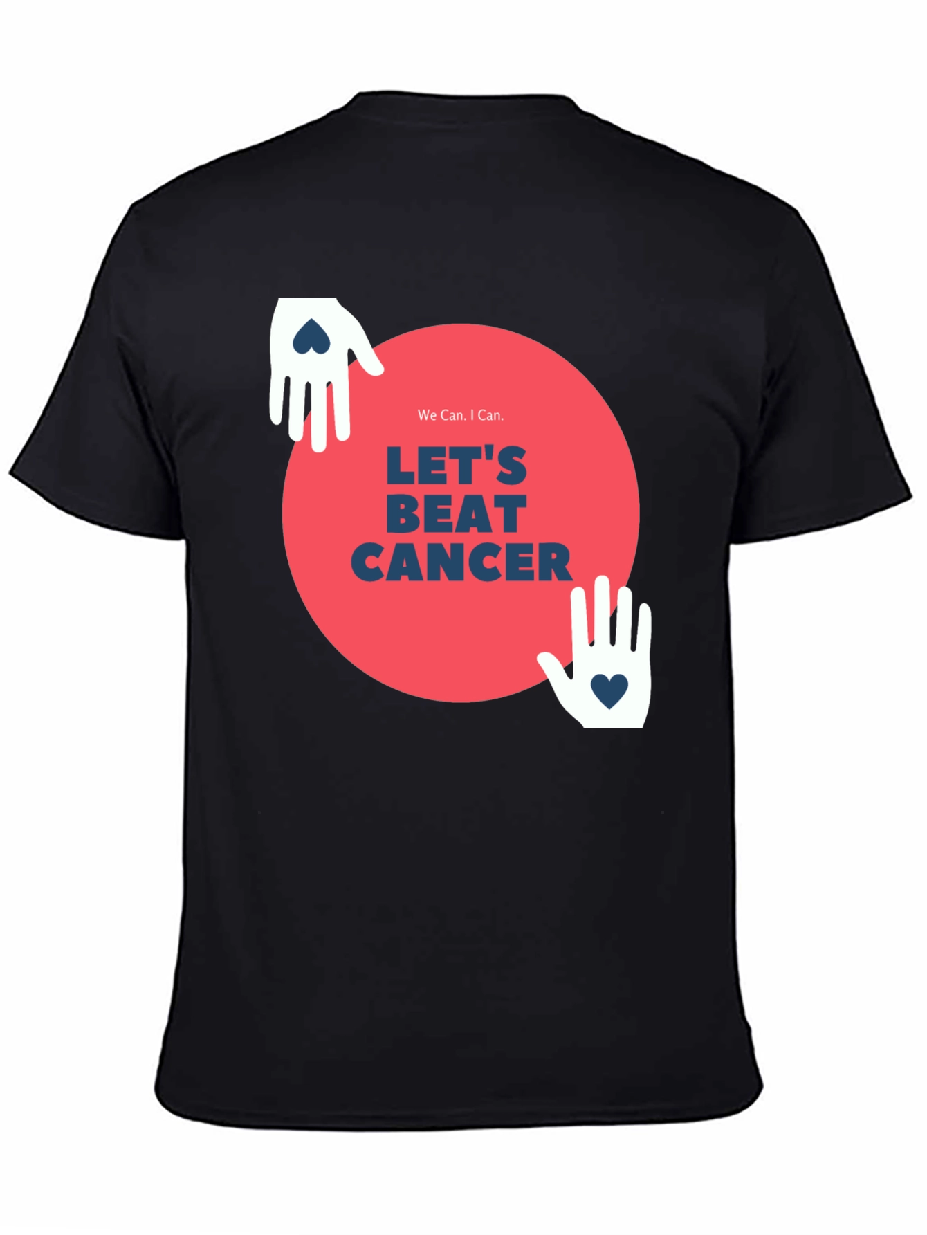 Lets Beat Cancer Graphic Tee