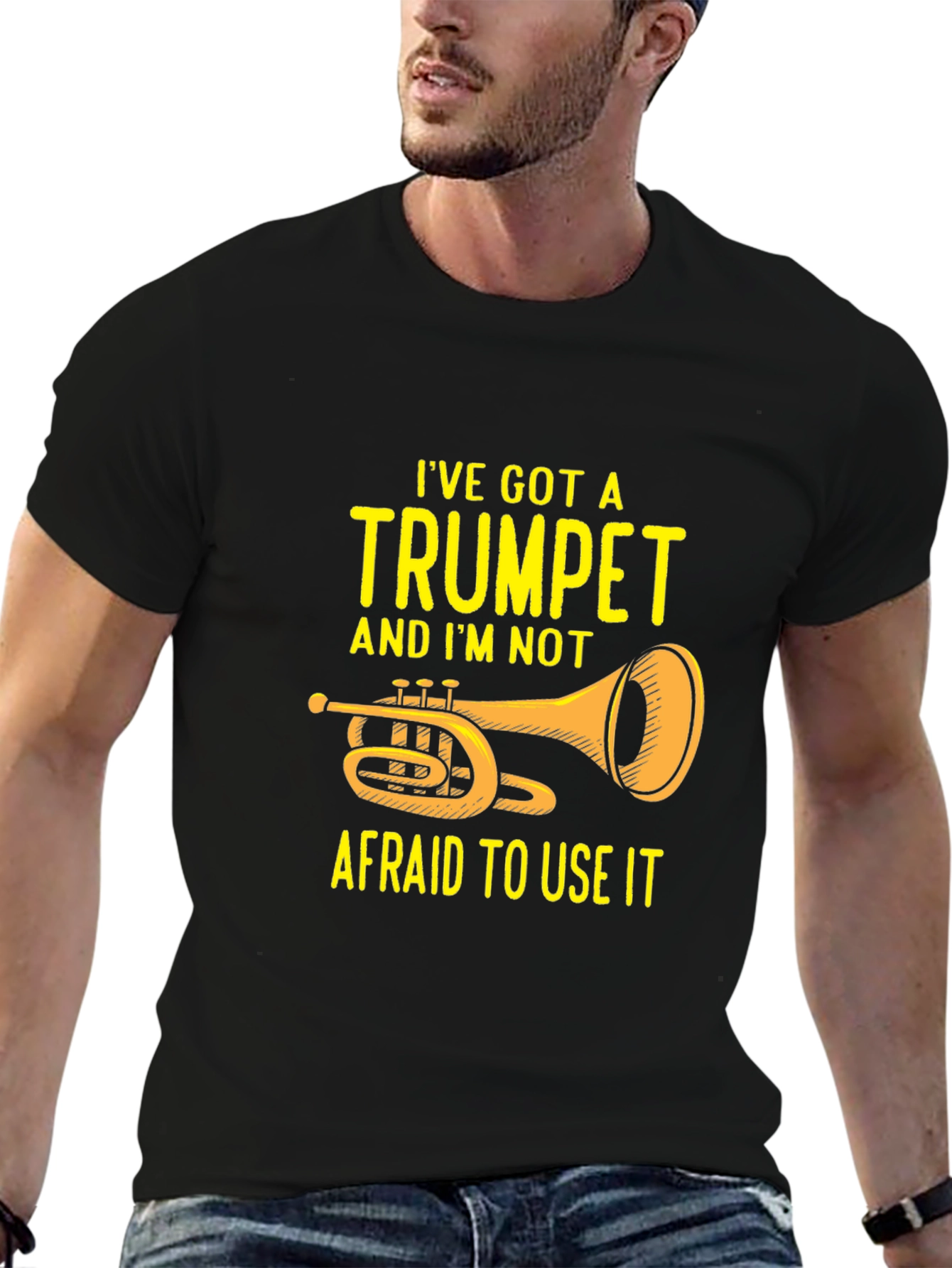Ive Got a Trumpet Black T-Shirt