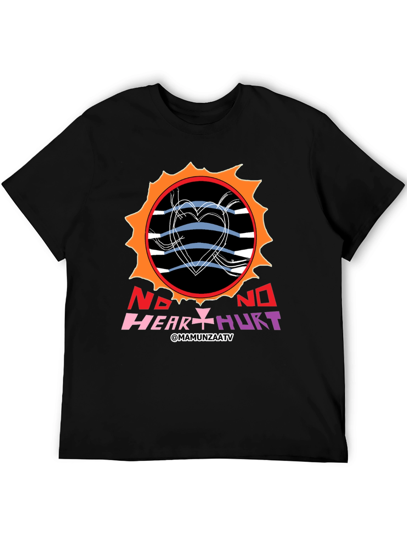 No Heart Hurt Graphic T-Shirt