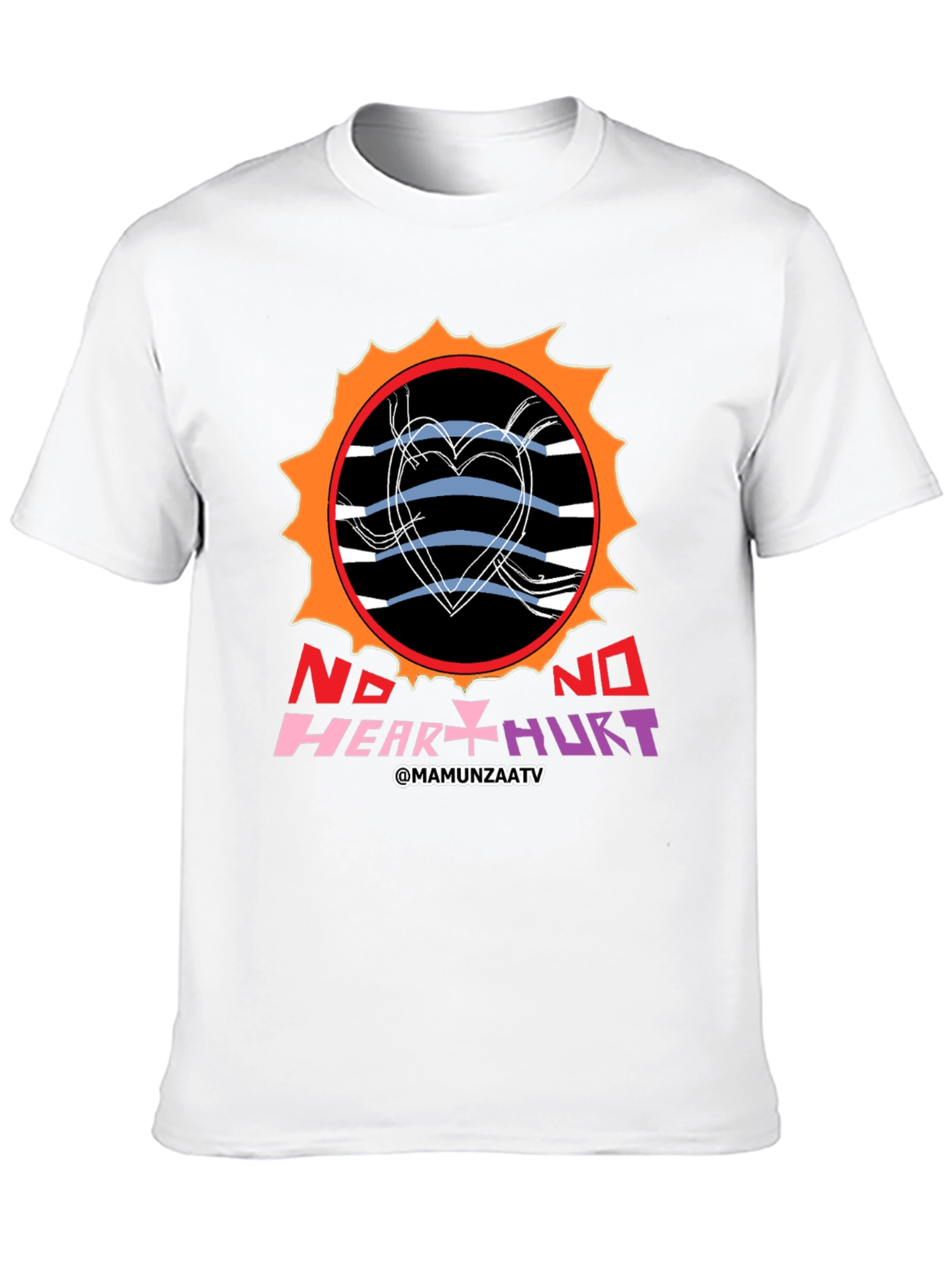 No Heart Hurt Graphic T-Shirt
