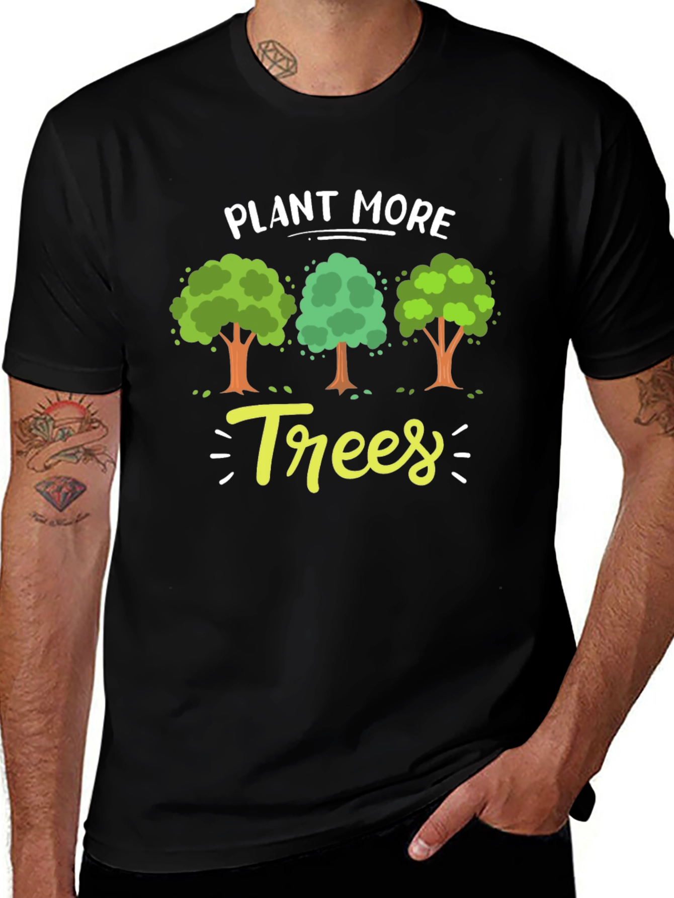 Plant More Trees Graphic T-Shirt