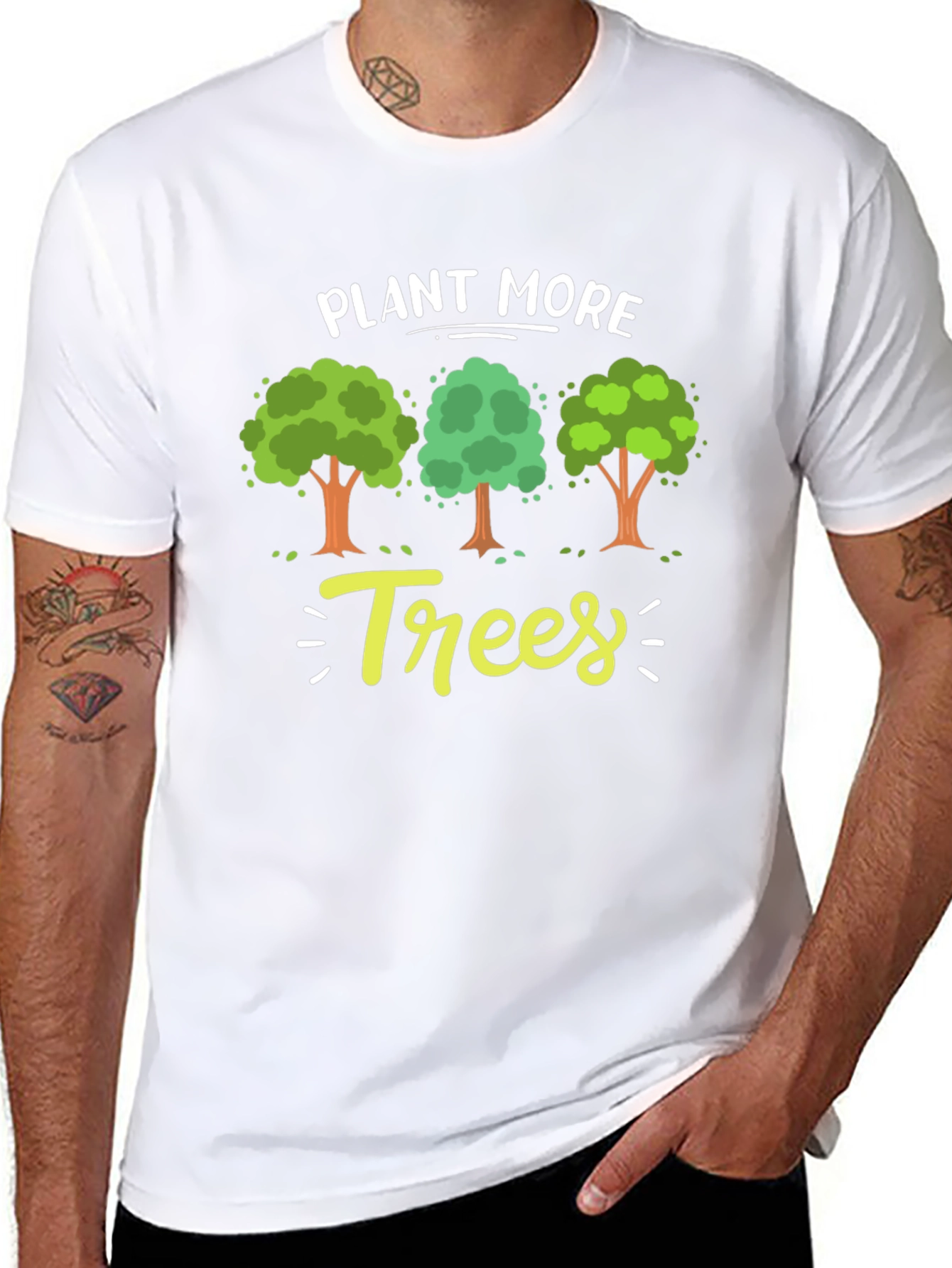 Plant More Trees Graphic T-Shirt