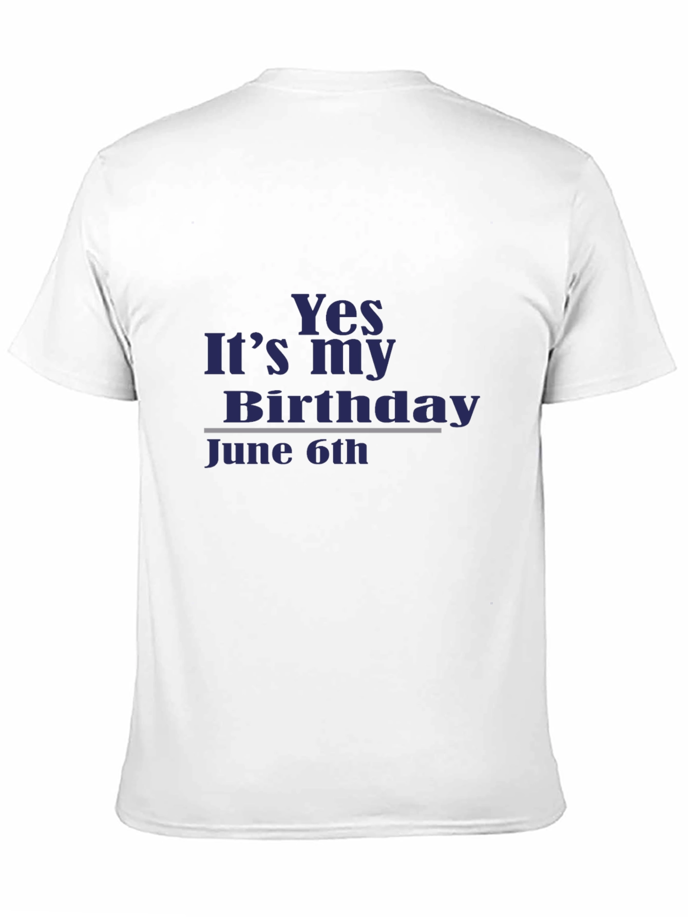 Yes It’s My Birthday June 6th T-Shirt | Birthday Party Tee | Funny Birthday Gift Shirt | Celebration Graphic Tee | Free Shipping $50+