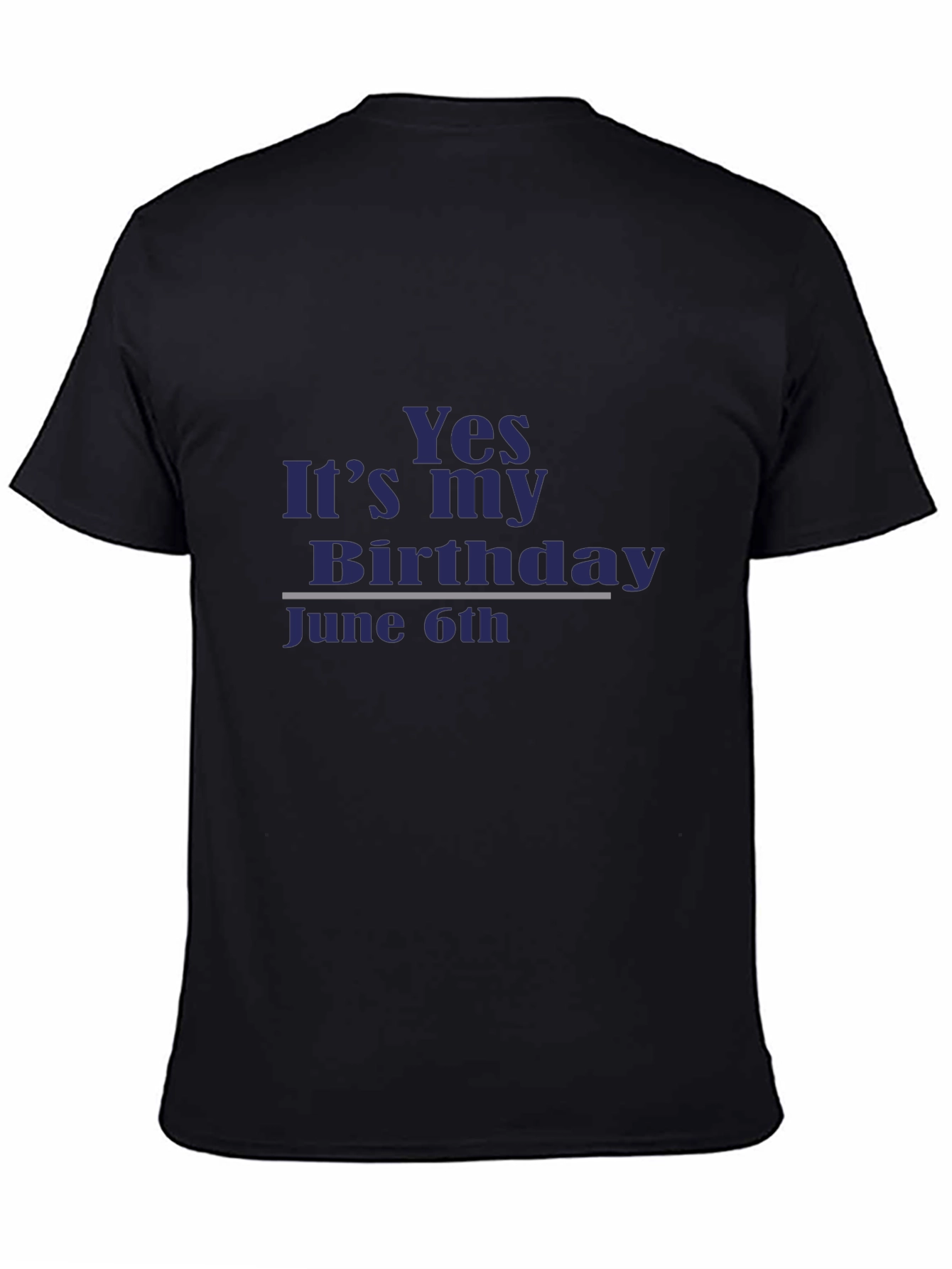 Yes It’s My Birthday June 6th T-Shirt | Birthday Party Tee | Funny Birthday Gift Shirt | Celebration Graphic Tee | Free Shipping $50+