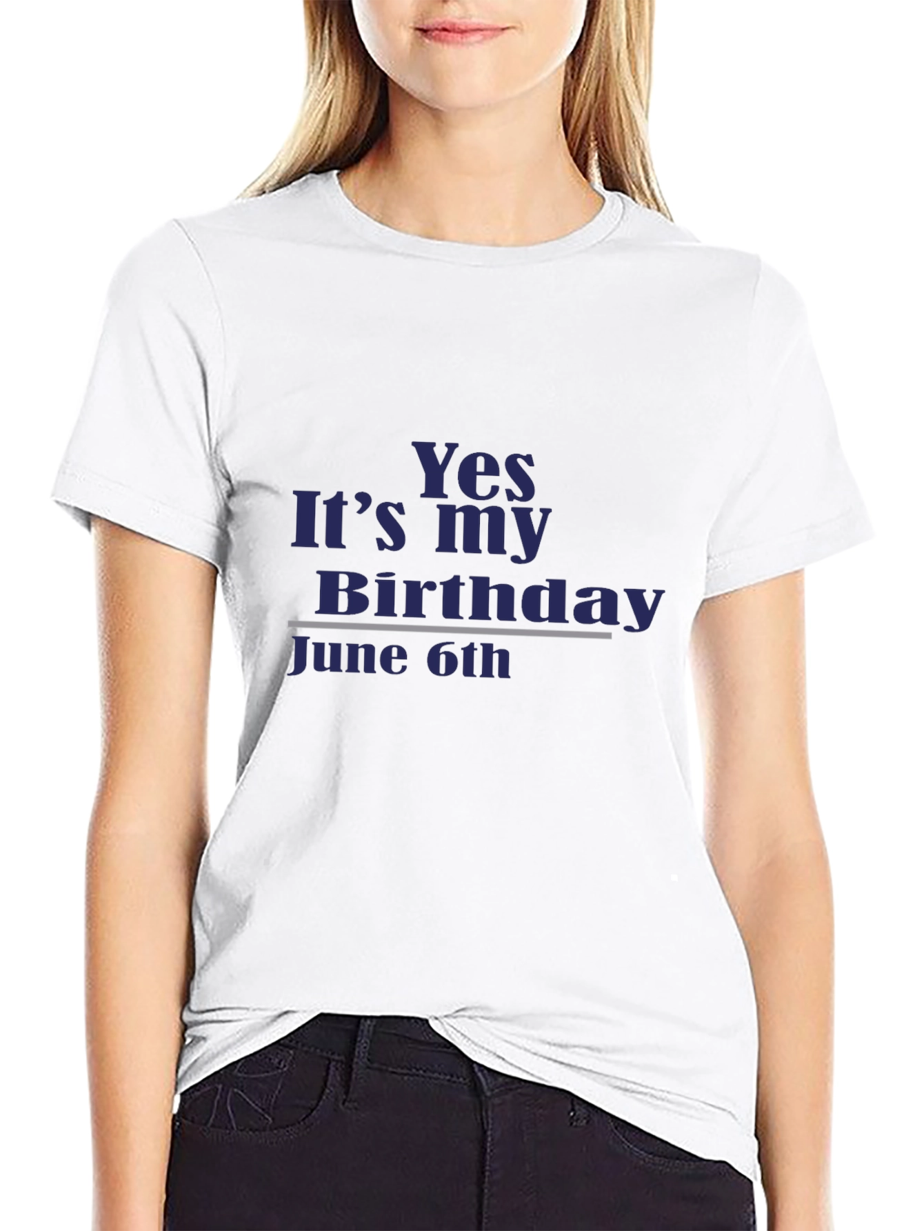 Yes It’s My Birthday June 6th T-Shirt | Birthday Party Tee | Funny Birthday Gift Shirt | Celebration Graphic Tee | Free Shipping $50+