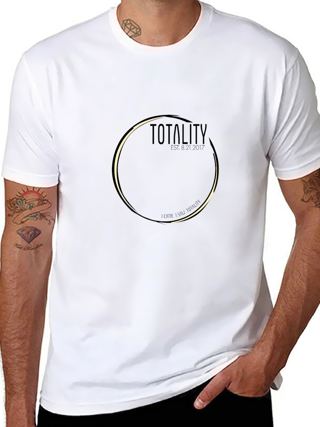 Totality Graphic Black T-Shirt