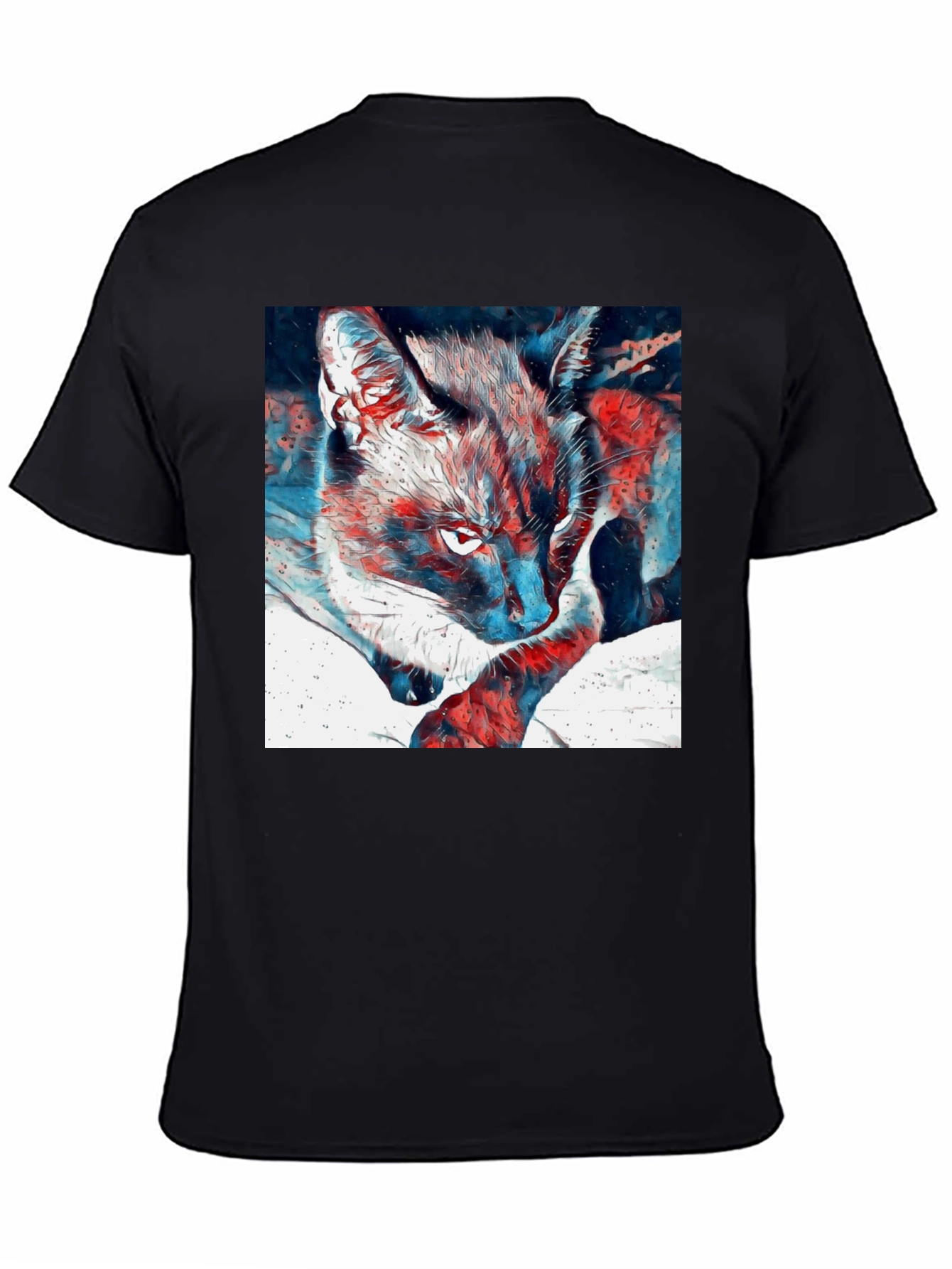 Cat Graphic T-Shirt - Cool Animal Tee