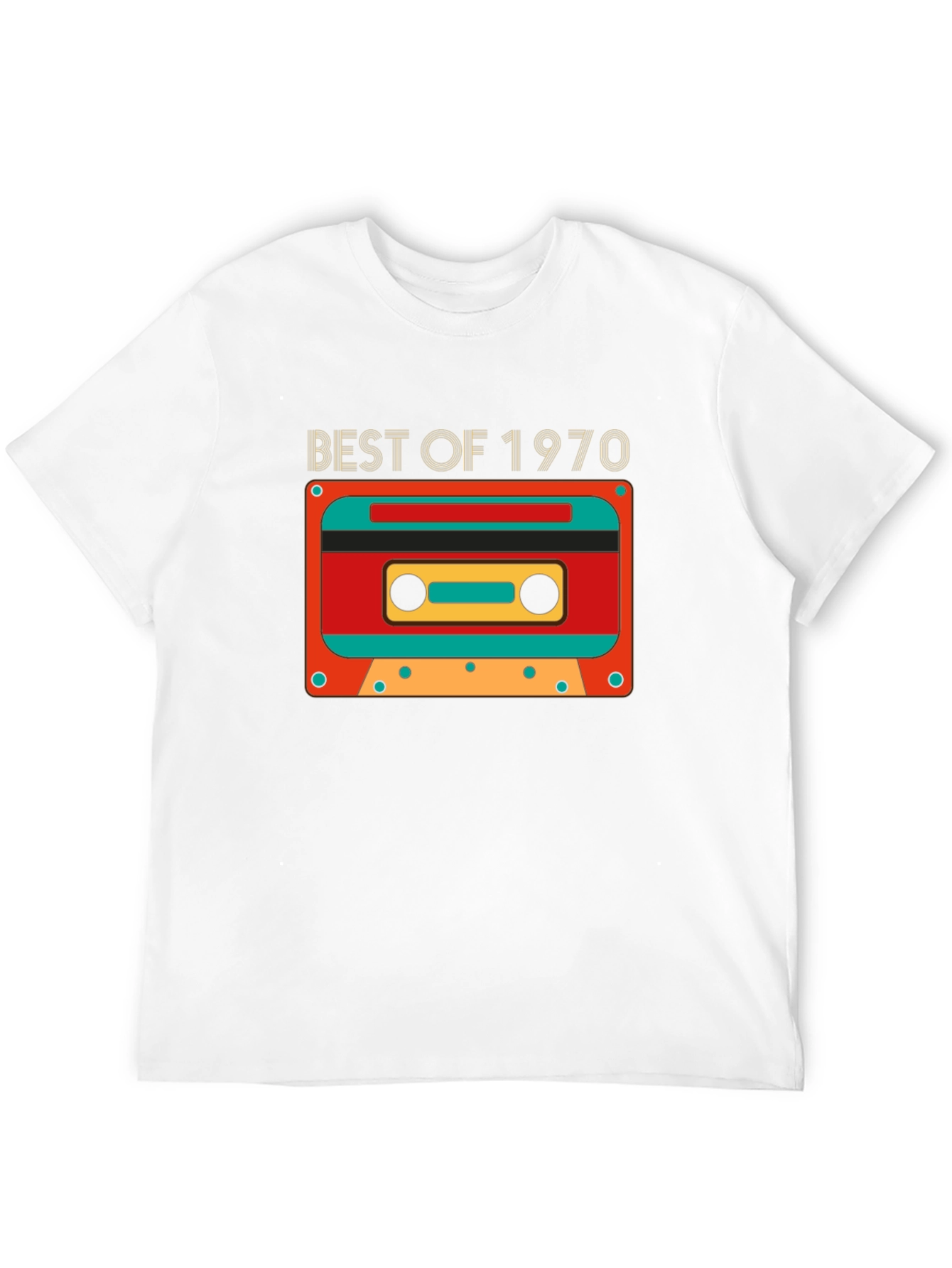 Best of 1970 Cassette Tape T-Shirt