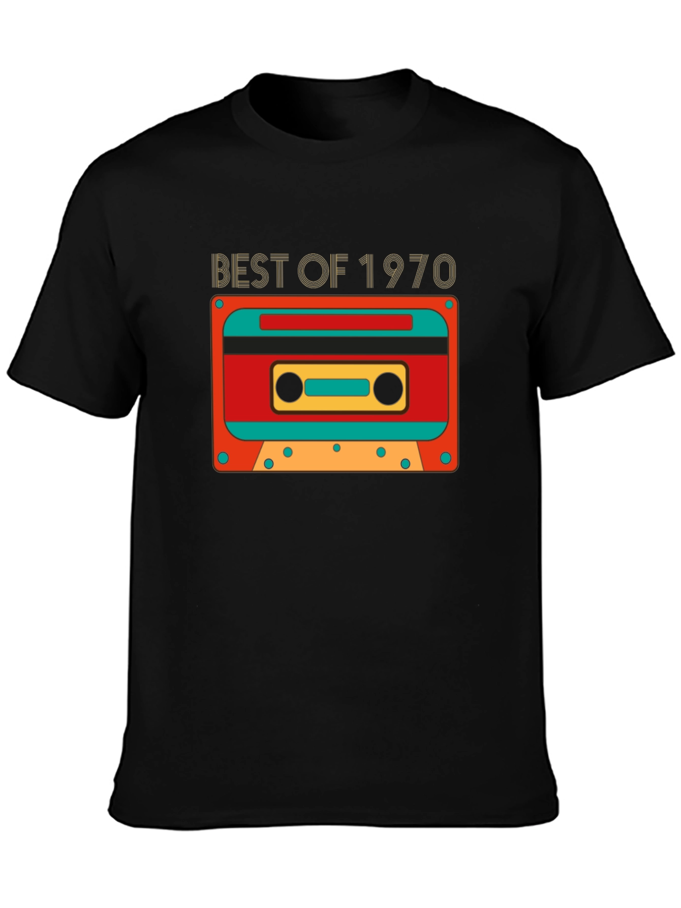 Best of 1970 Cassette Tape T-Shirt