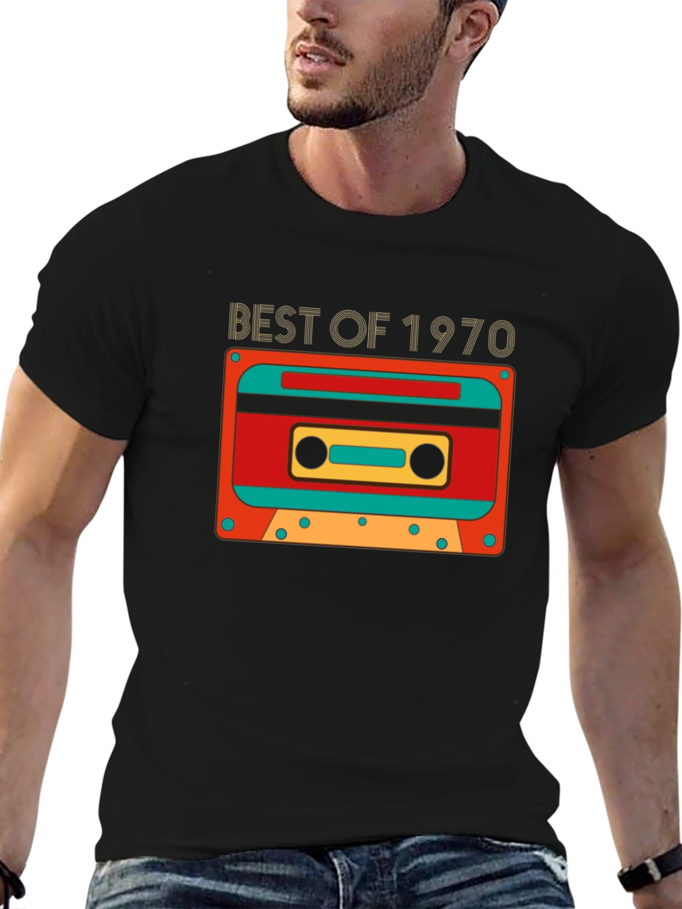 Best of 1970 Cassette Tape T-Shirt