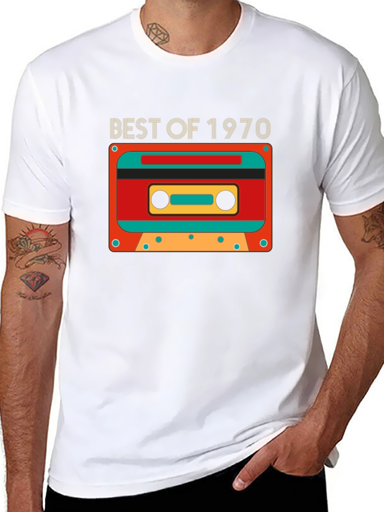 Best of 1970 Cassette Tape T-Shirt
