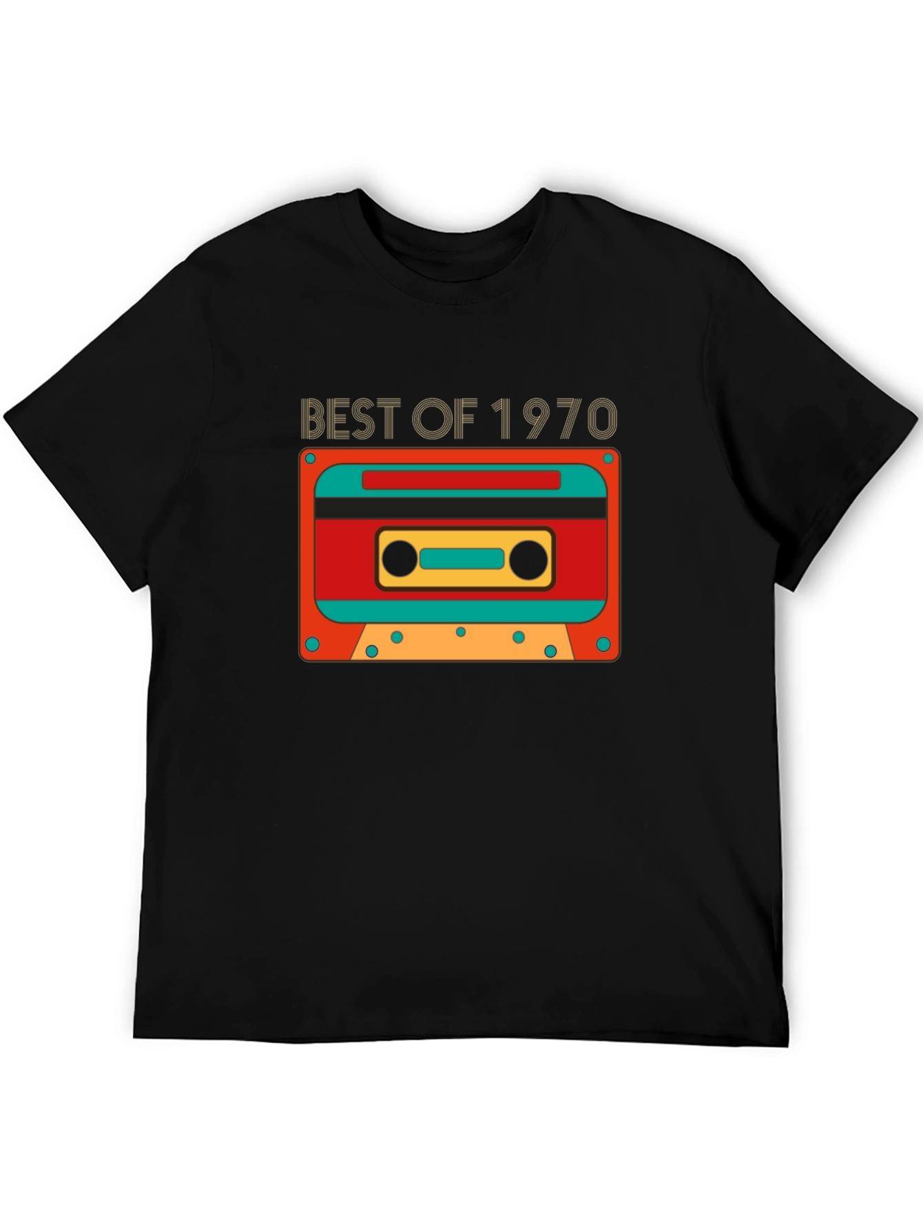 Best of 1970 Cassette Tape T-Shirt