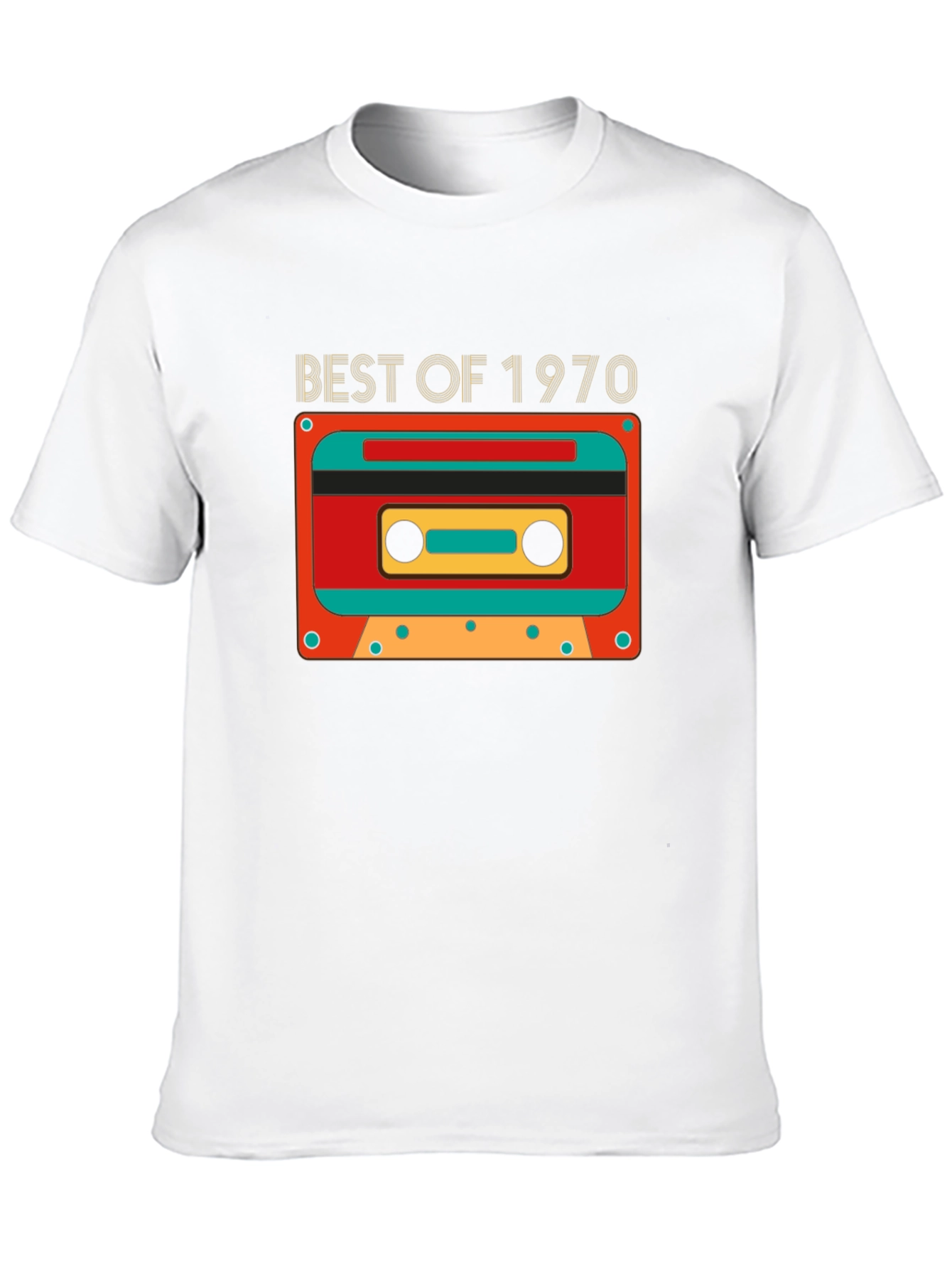 Best of 1970 Cassette Tape T-Shirt