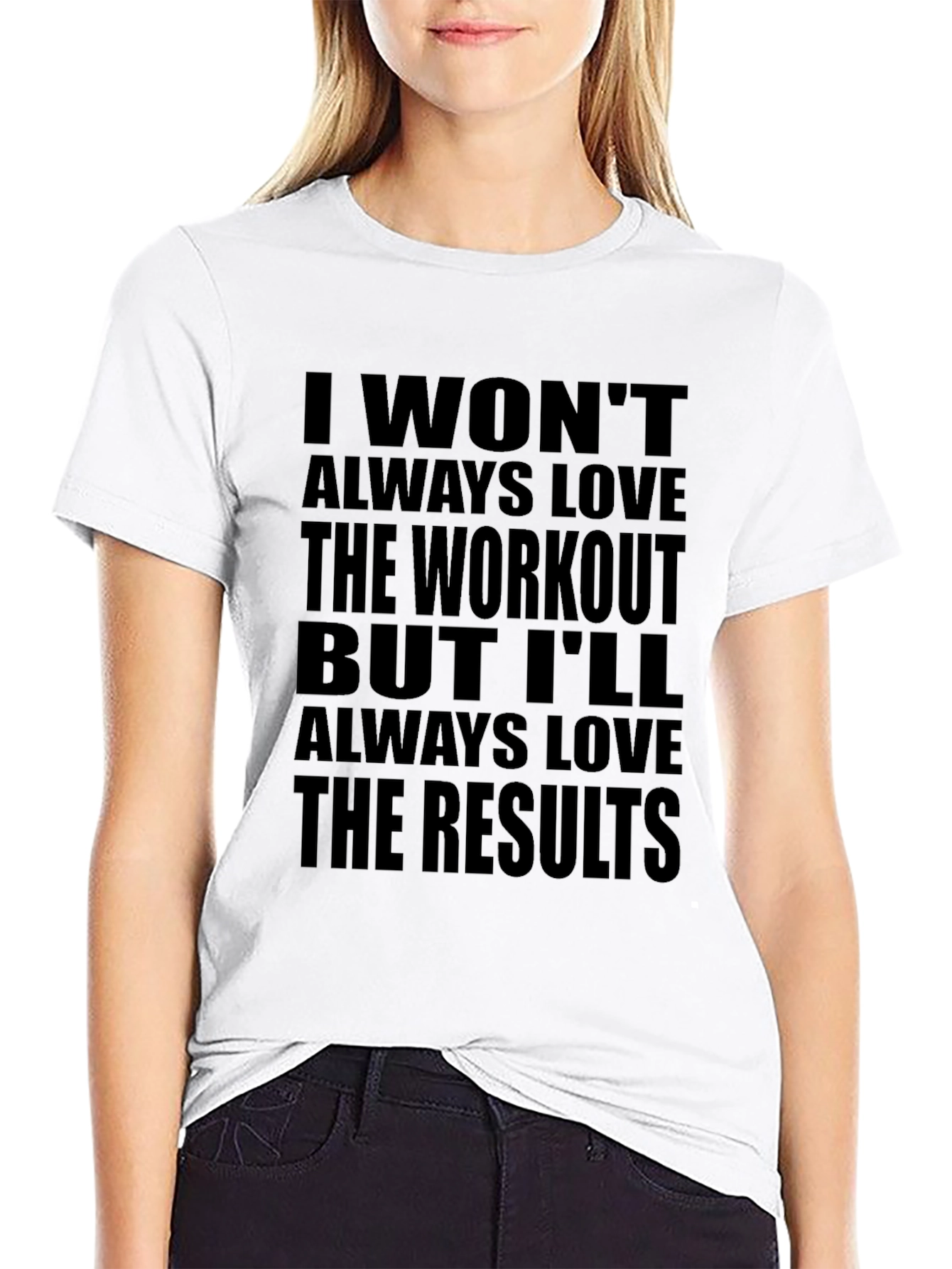Workout Motivation T-Shirt - Love the Results!