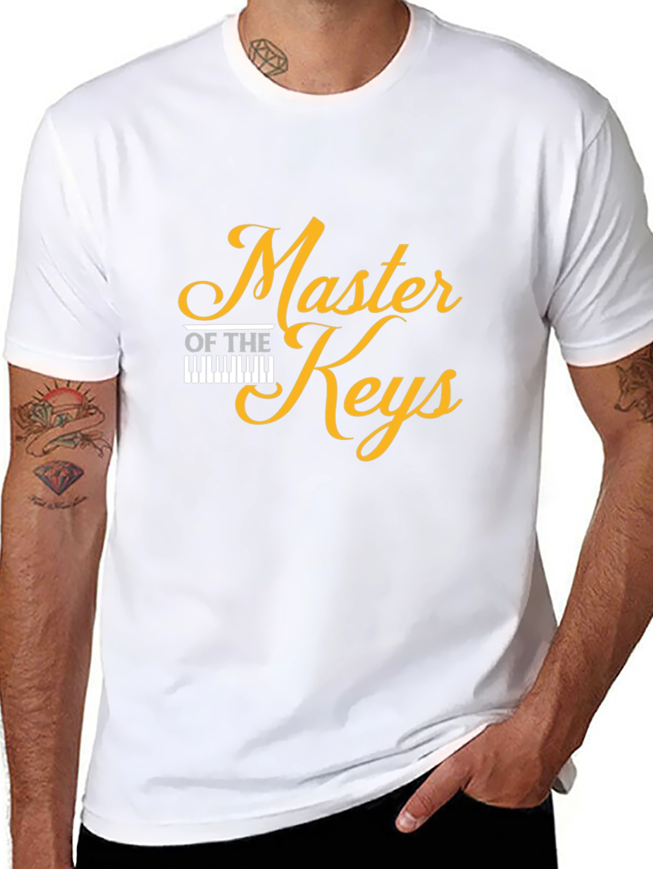 Master of the Keys Black T-Shirt