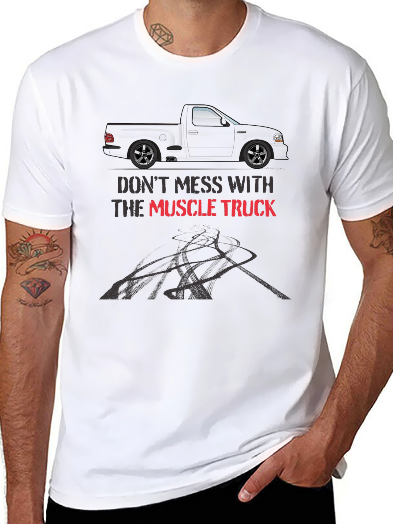 Muscle Truck Graphic T-Shirt
