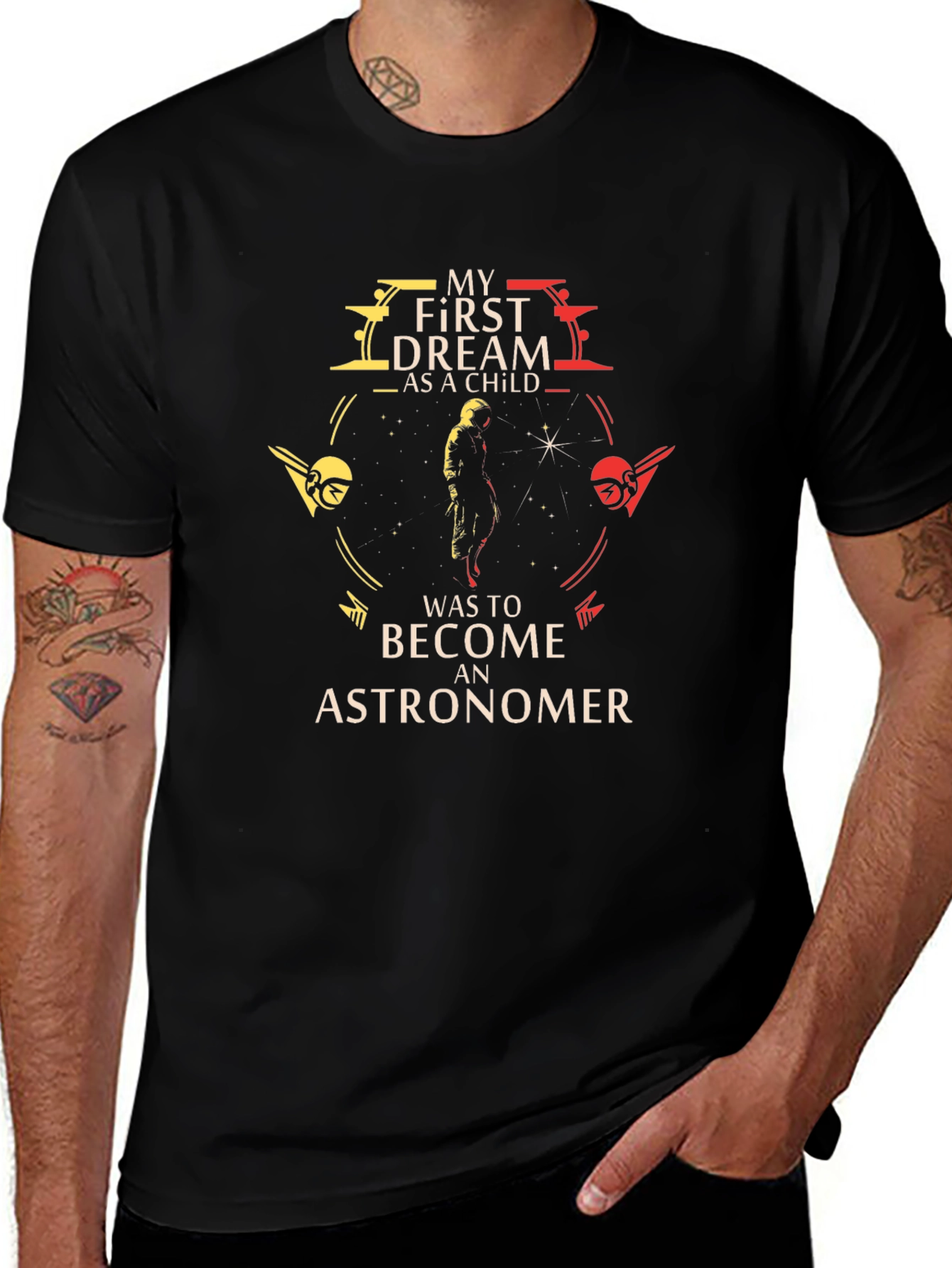 Astronomer Dream T-Shirt - Space Exploration Tee