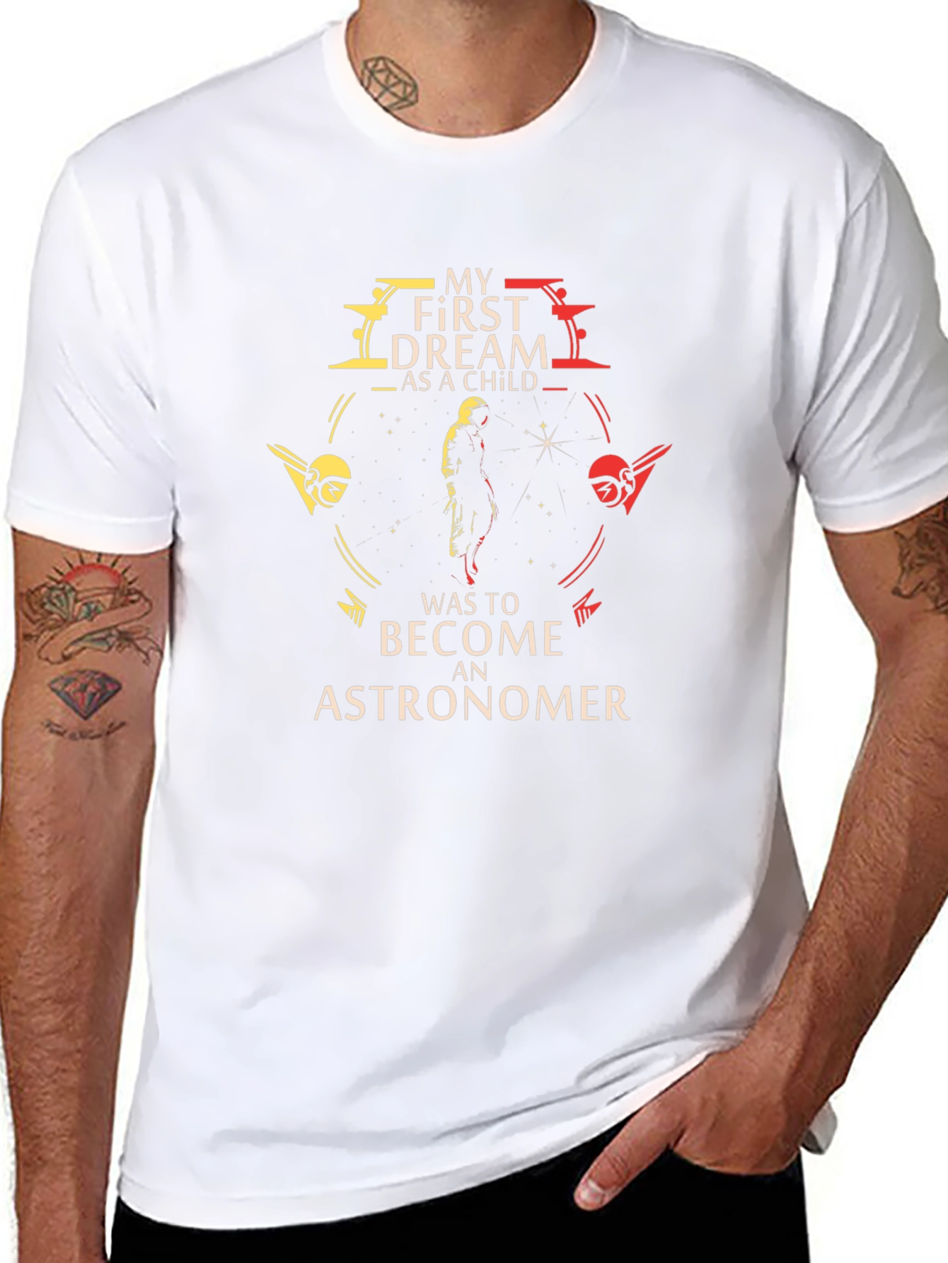 Astronomer Dream T-Shirt - Space Exploration Tee