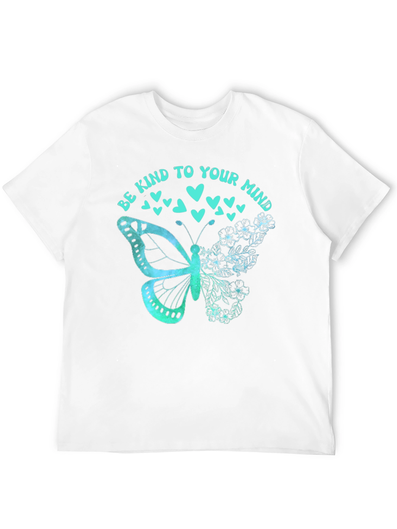 Be Kind To Your Mind Butterfly Graphic Tee