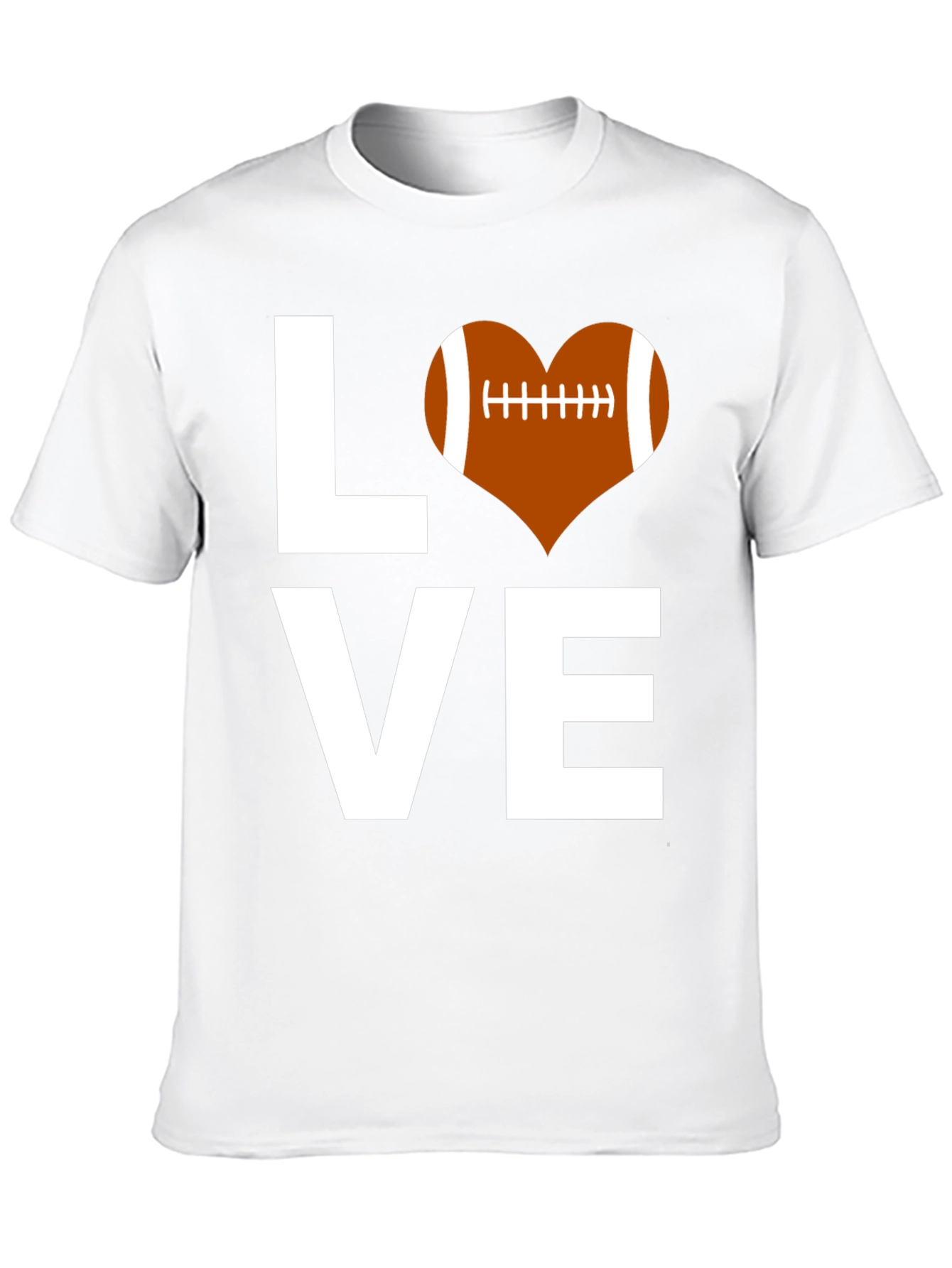Love Football T-Shirt - Stylish Graphic Tee