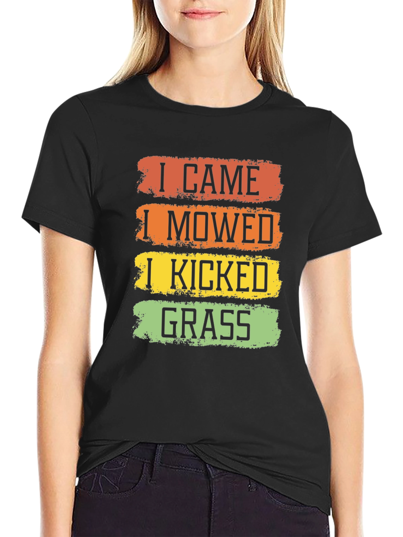 I Came I Mowed I Kicked Grass T-Shirt