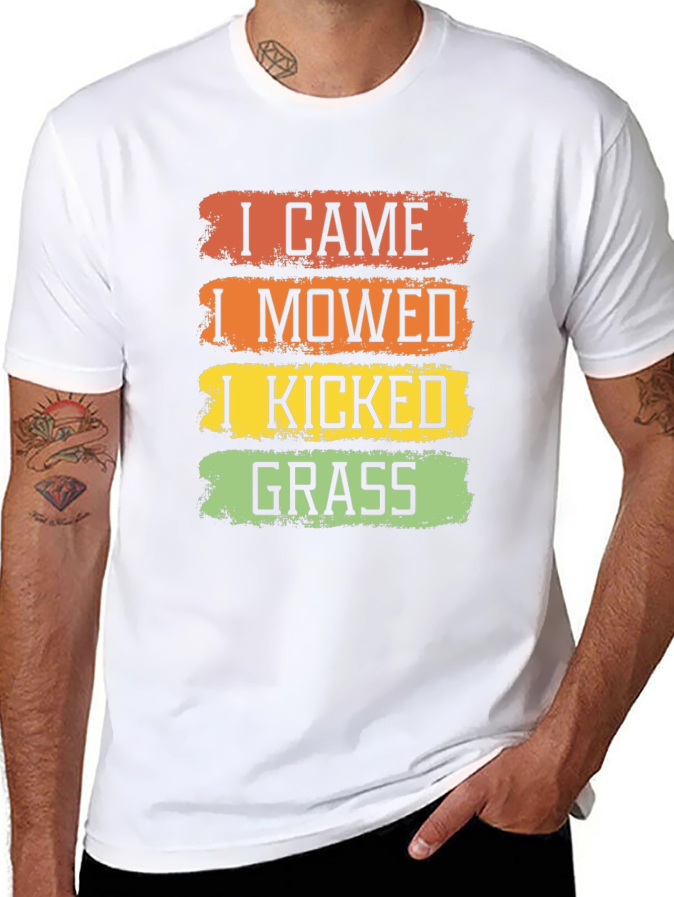 I Came I Mowed I Kicked Grass T-Shirt