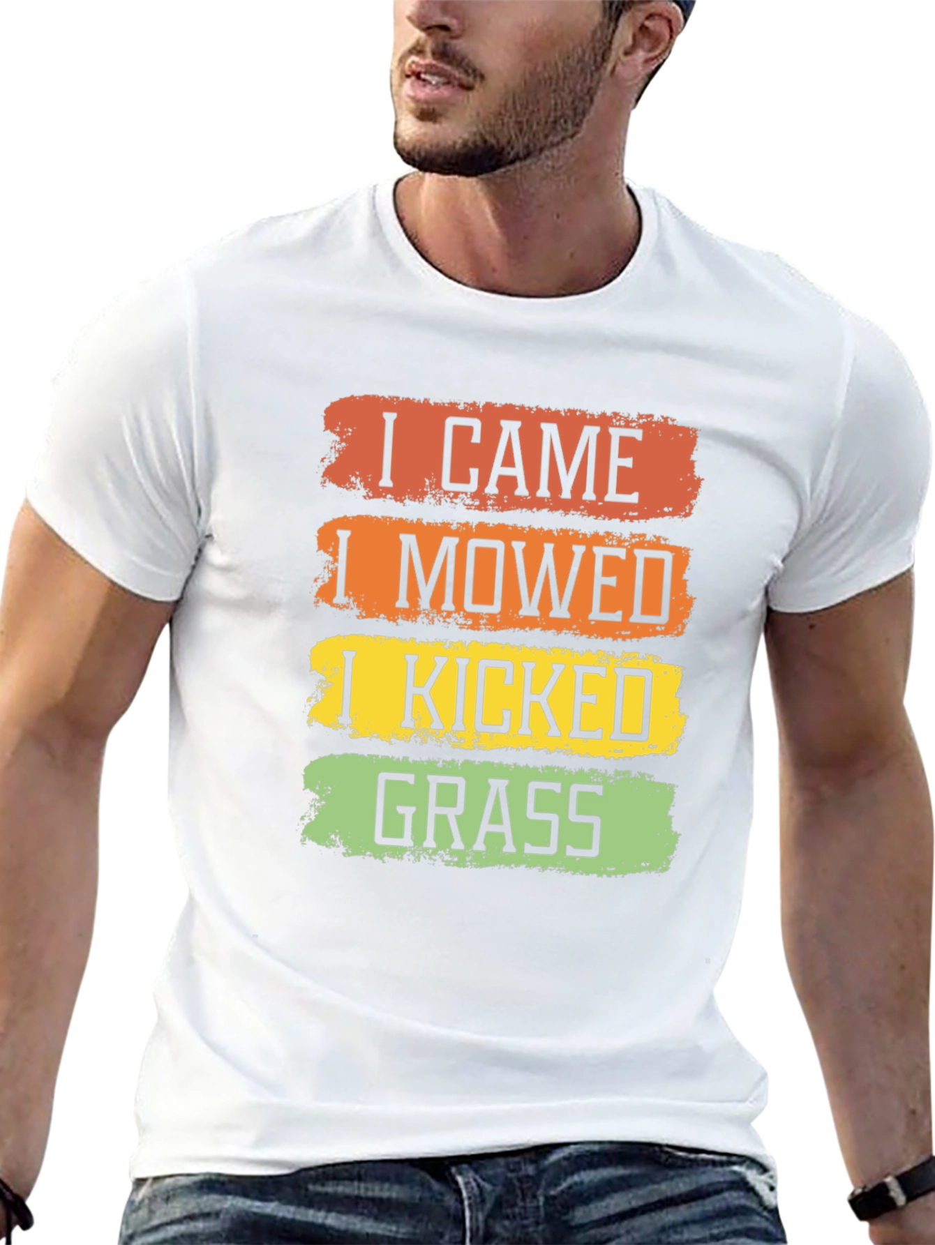 I Came I Mowed I Kicked Grass T-Shirt