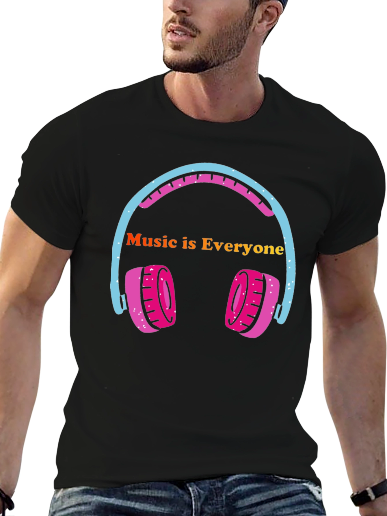Music is Everyone Graphic T-Shirt