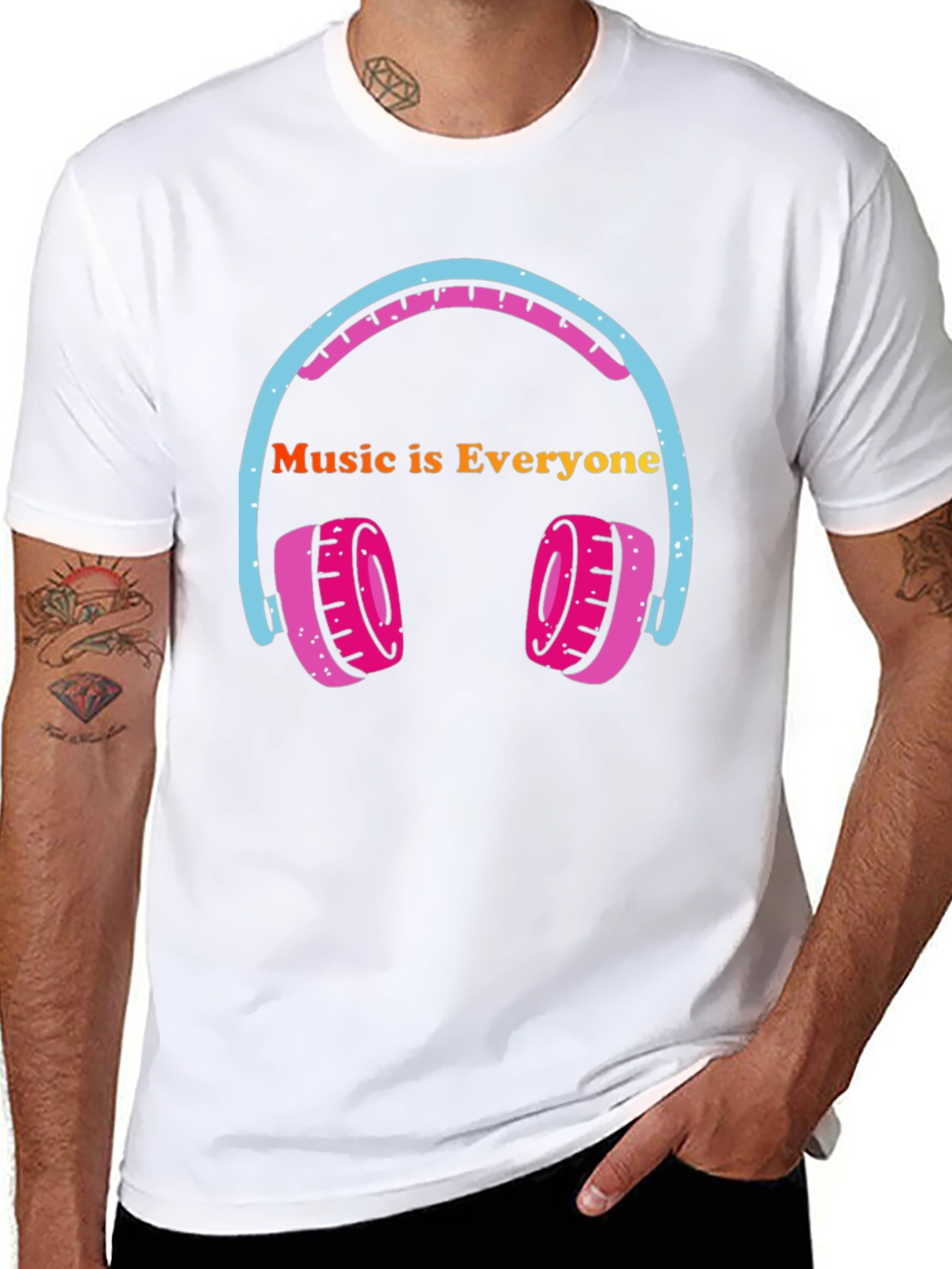 Music is Everyone Graphic T-Shirt