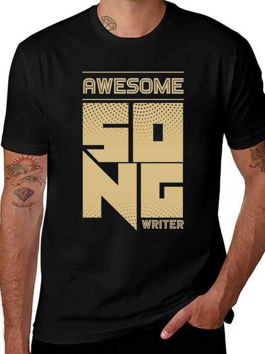 Awesome Songwriter Graphic Tee - Unisex