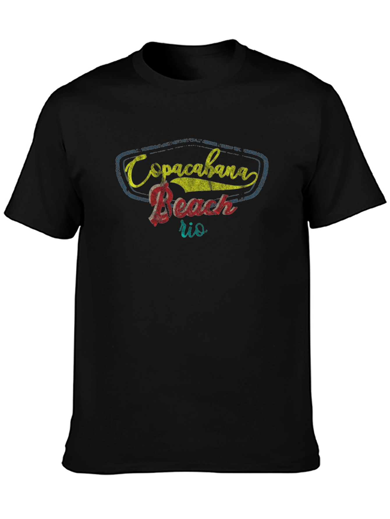 Copacabana Beach Rio Graphic T-Shirt
