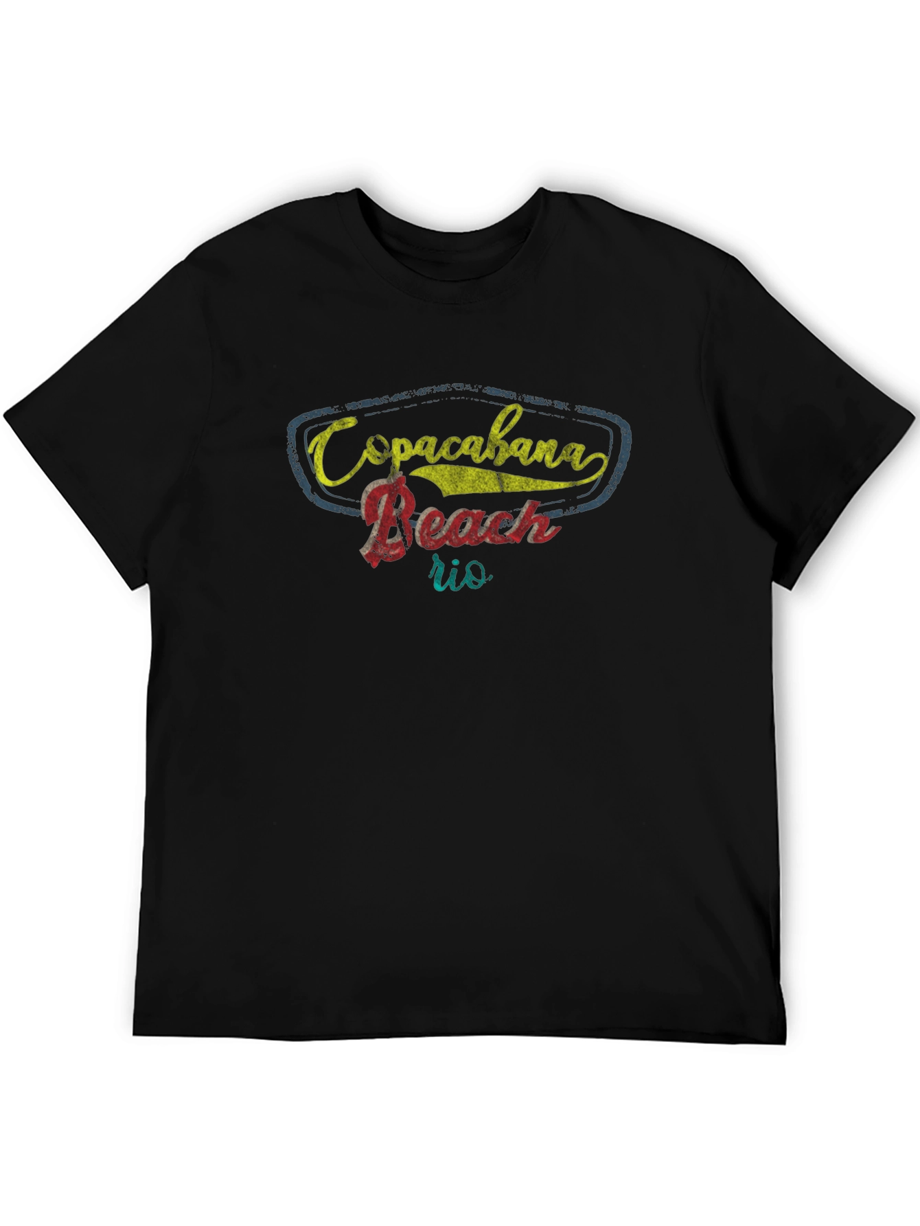Copacabana Beach Rio Graphic T-Shirt