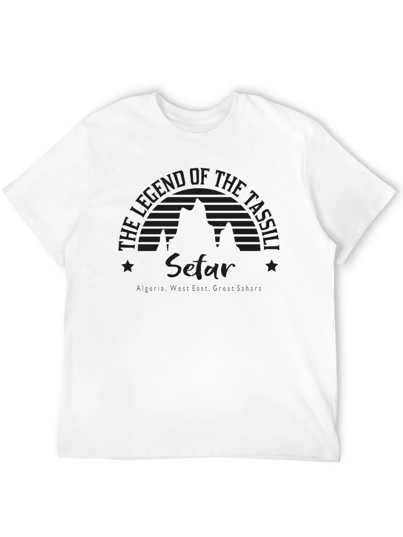 Legend of Tassili Najjer Mountains Graphic Tee