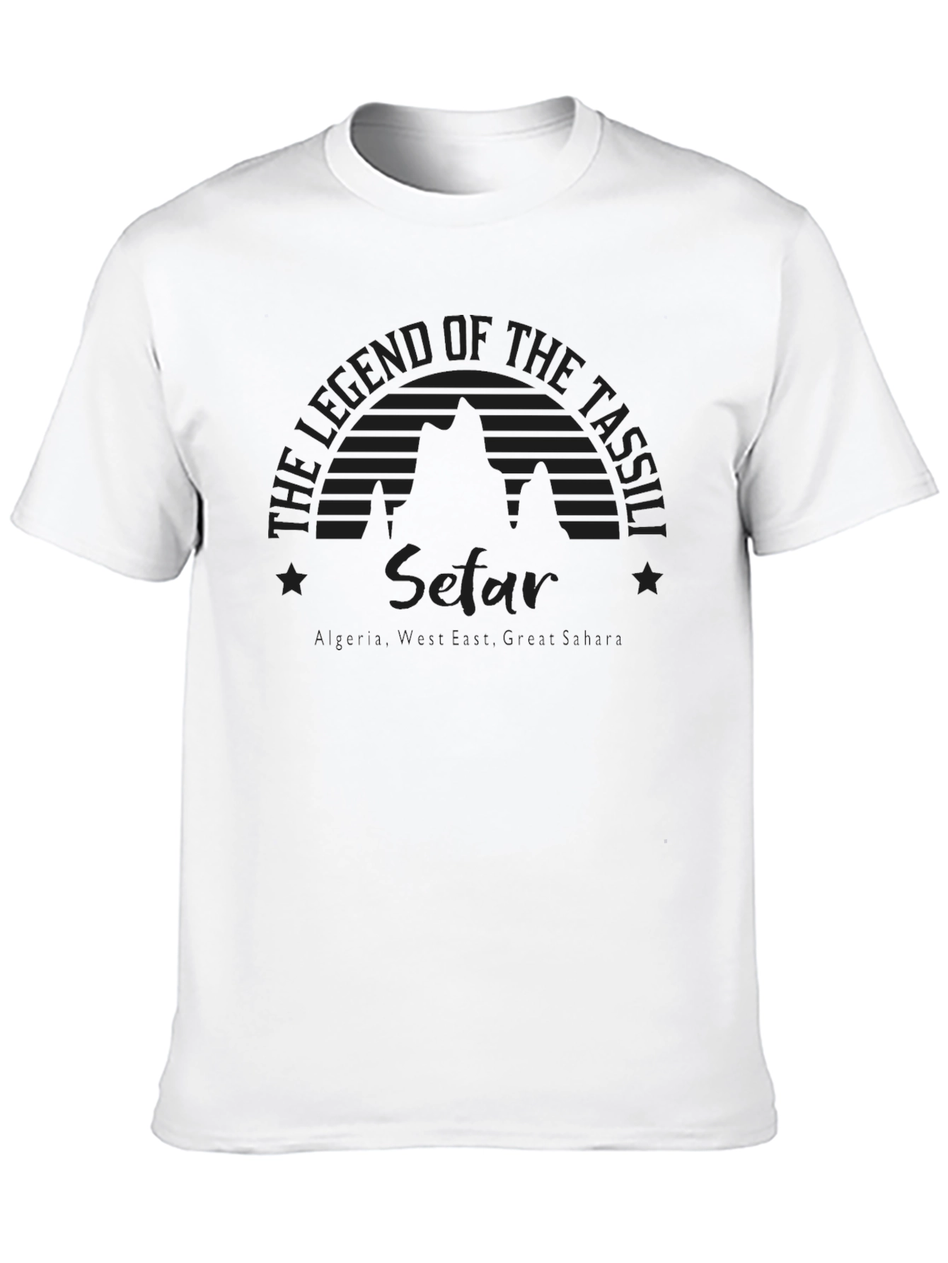 Legend of Tassili Najjer Mountains Graphic Tee