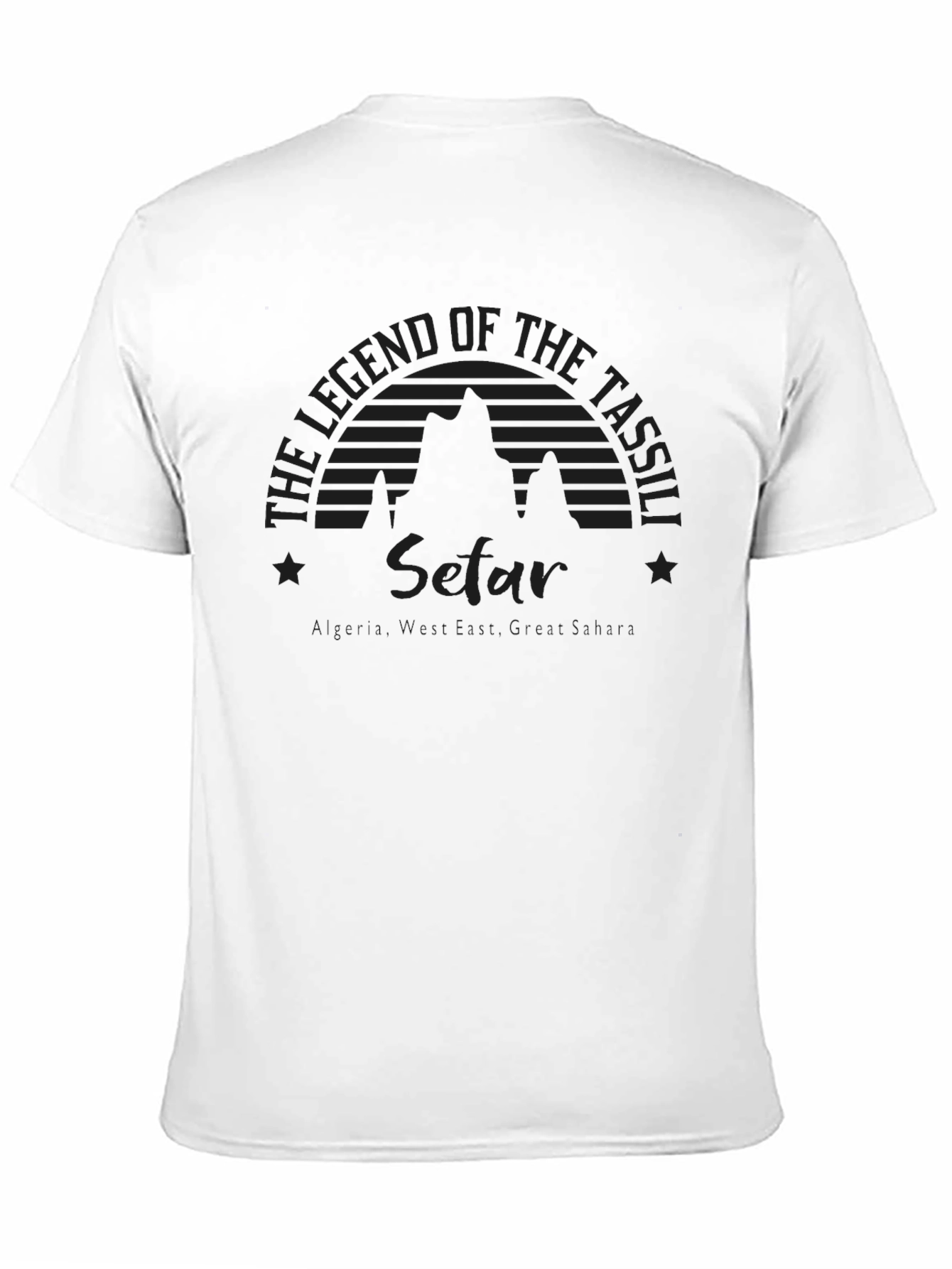 Legend of Tassili Najjer Mountains Graphic Tee