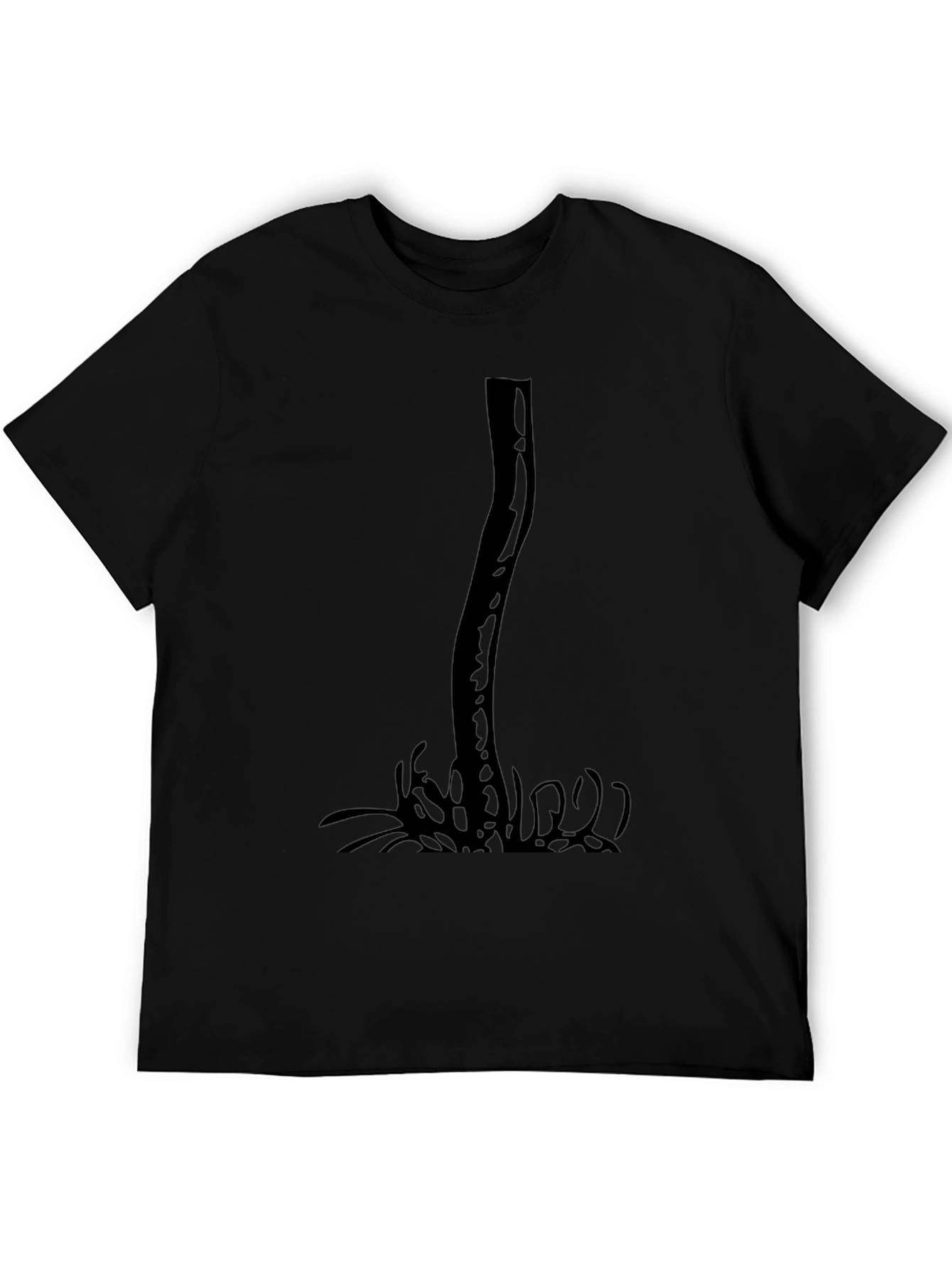 Black Tree Graphic Tee - Nature Inspired Style