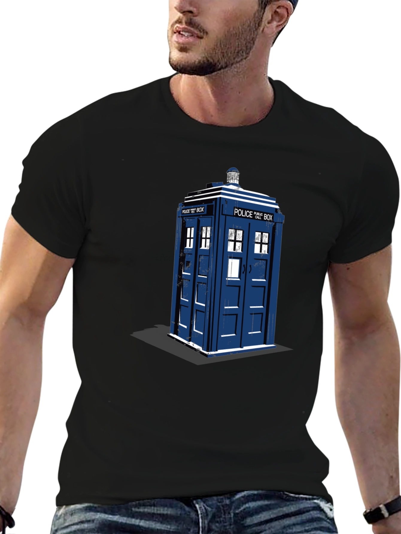 Doctor Who TARDIS Graphic Tee