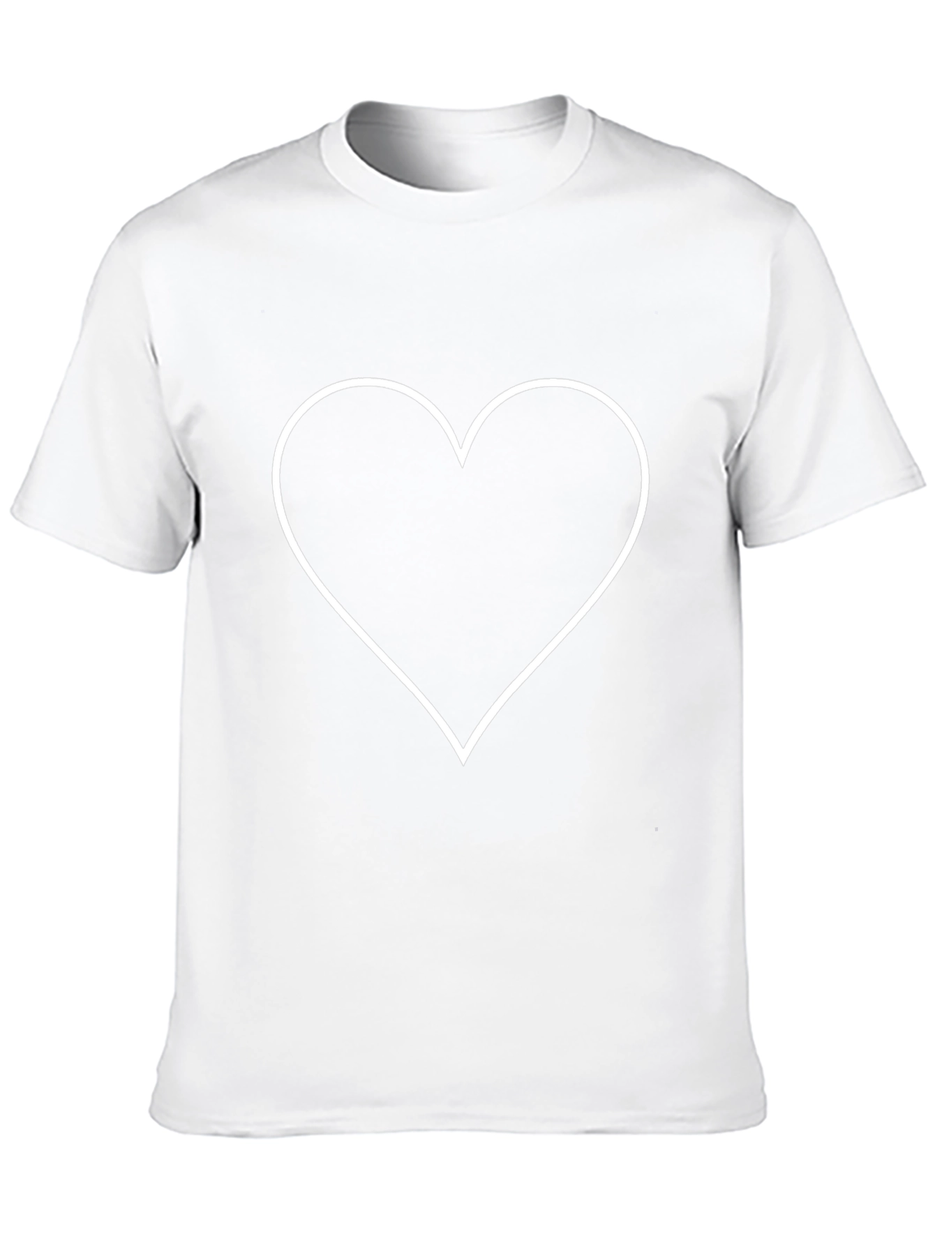 Heart Graphic Black Tee