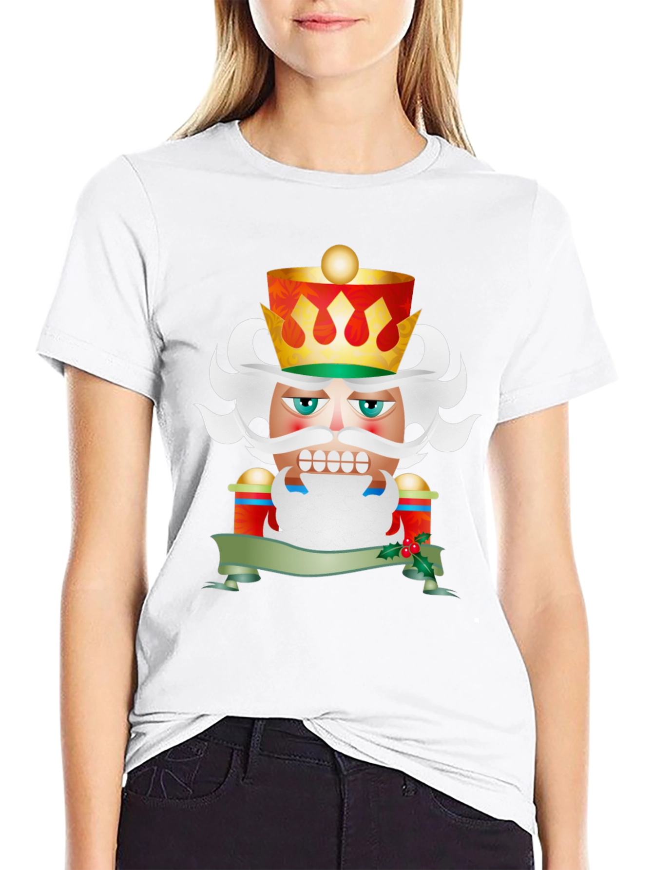 Nutcracker King T-Shirt - Festive Holiday Graphic Tee