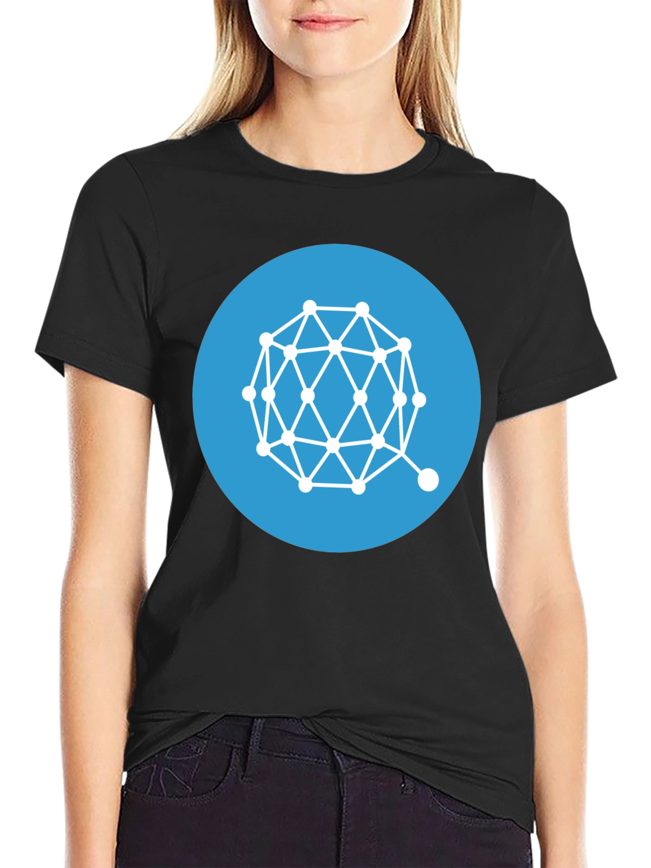 Geometric Design T-Shirt - Modern Art Tee