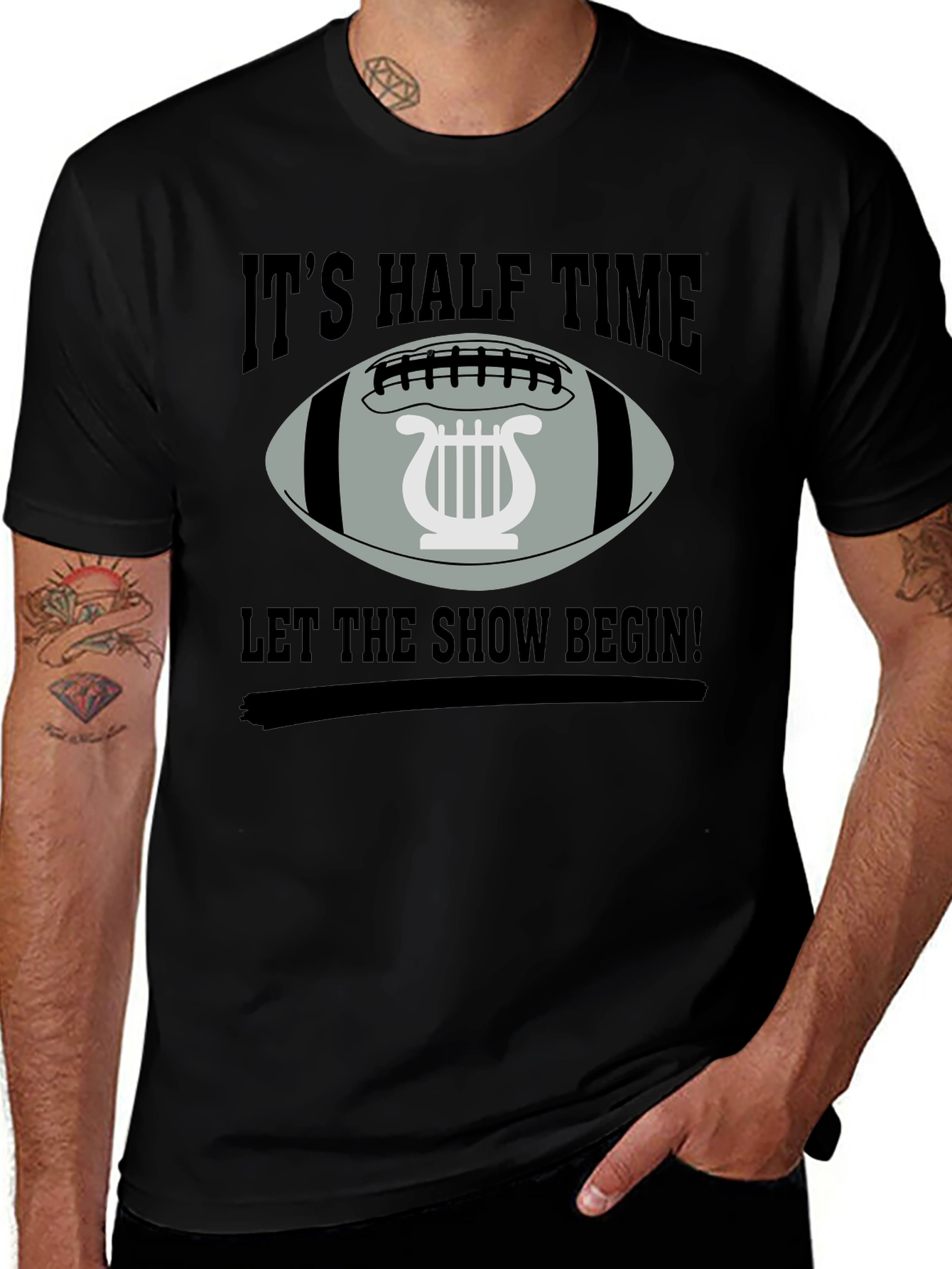 Its Halftime Let The Show Begin T-Shirt