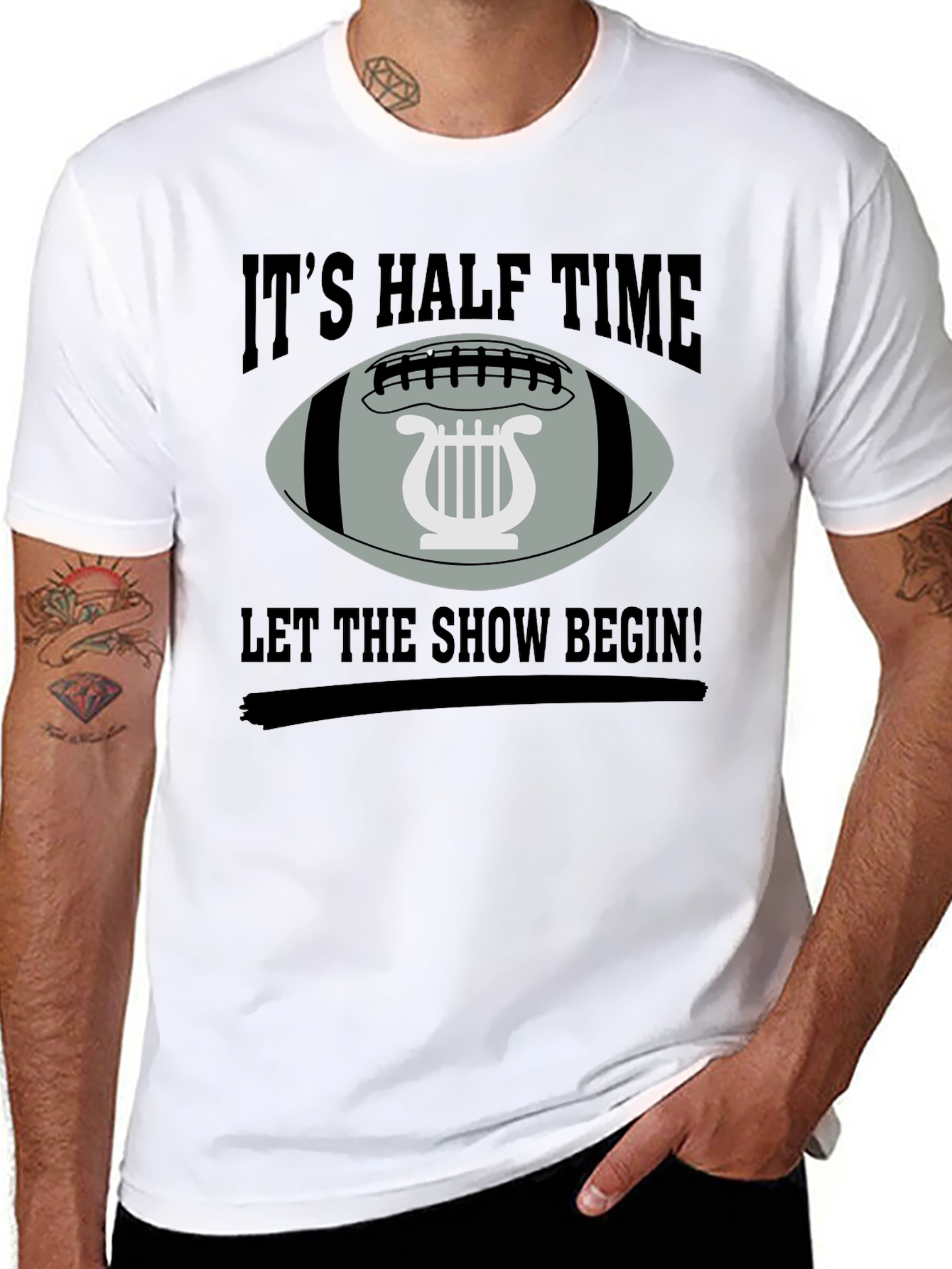 Its Halftime Let The Show Begin T-Shirt