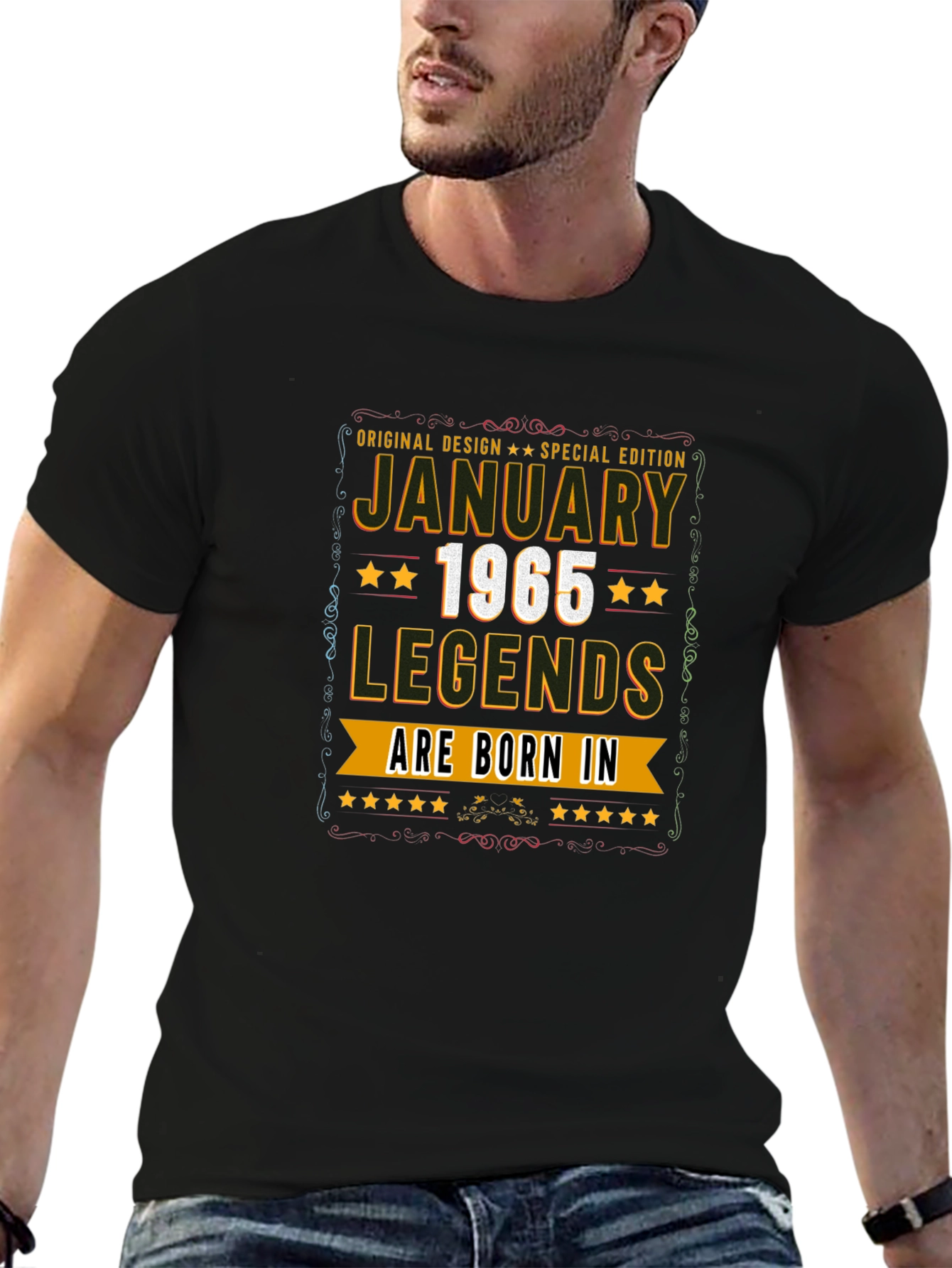 January 1965 Legends T-Shirt - Birthday Gift