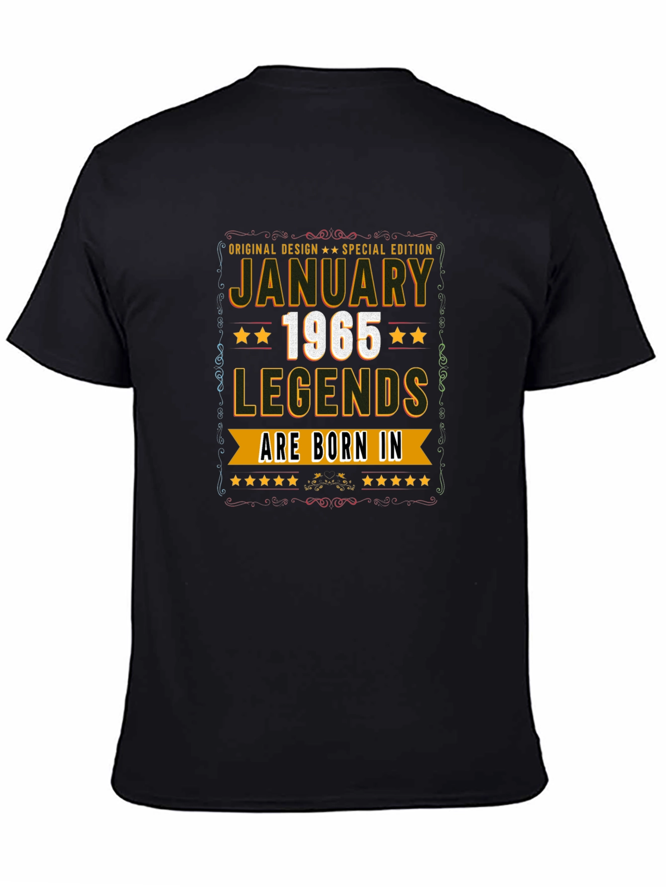January 1965 Legends T-Shirt - Birthday Gift