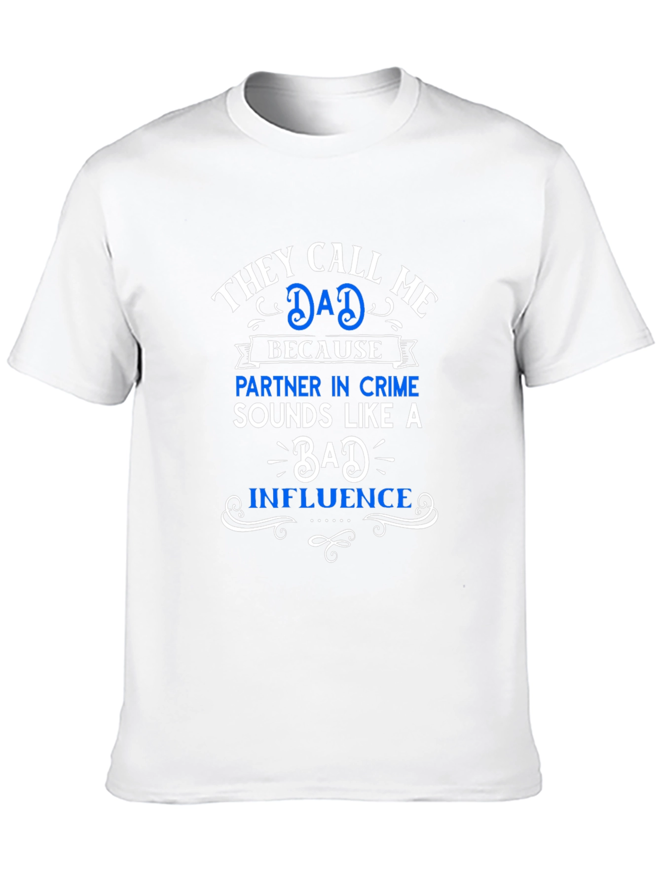 Dad Partner in Crime Graphic Tee