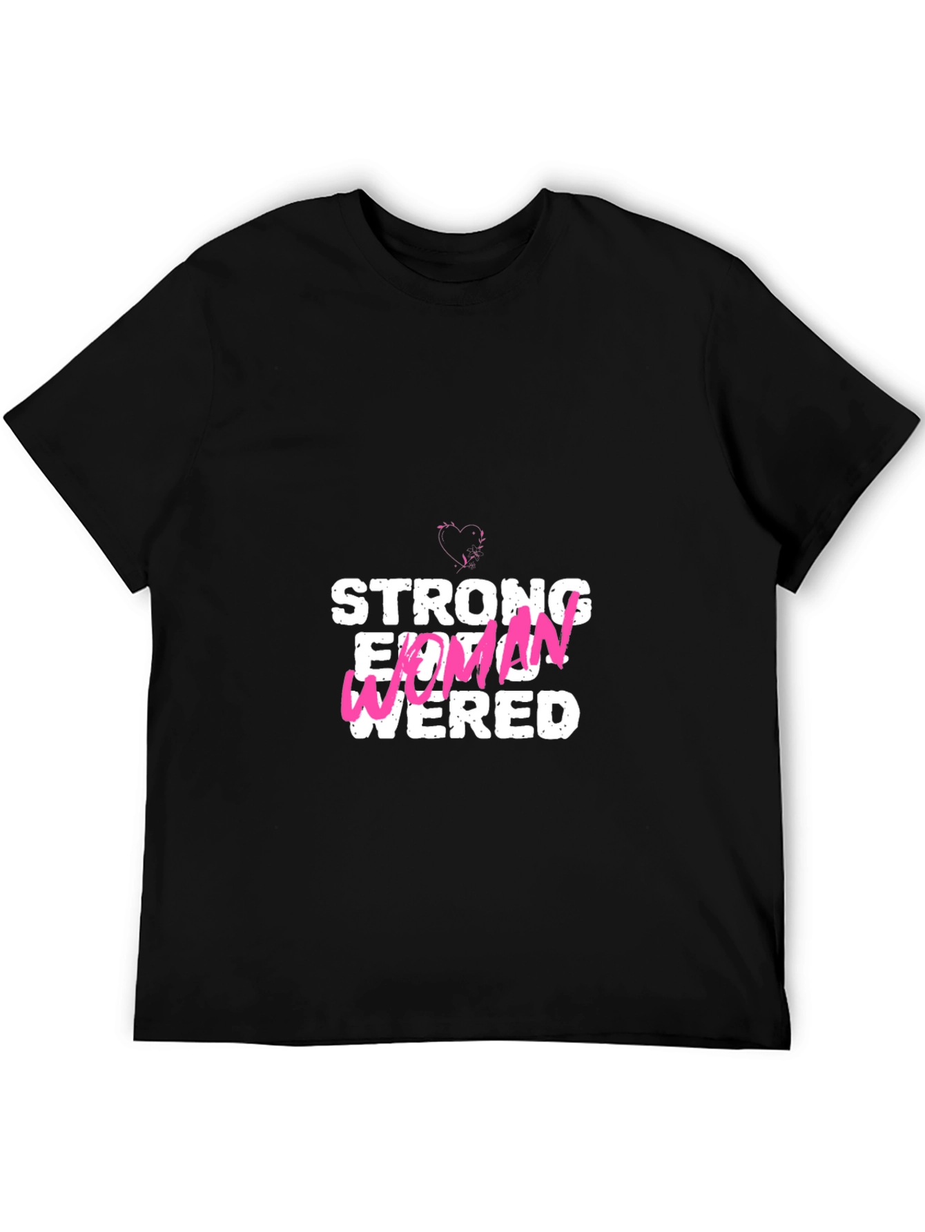 Empowered Womens Graphic T-Shirt - Black