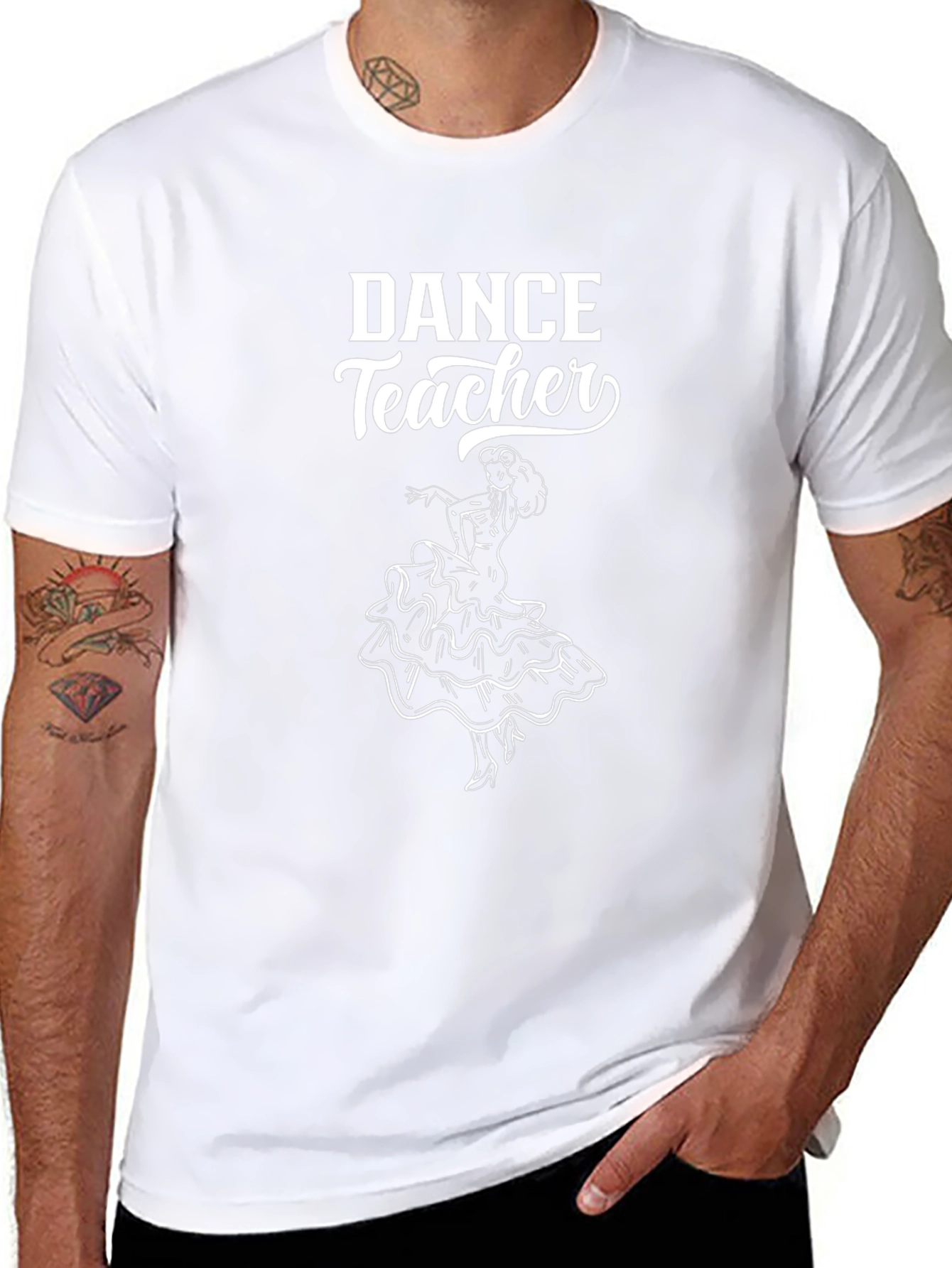 Dance Teacher Graphic Tee - Stylish & Comfortable