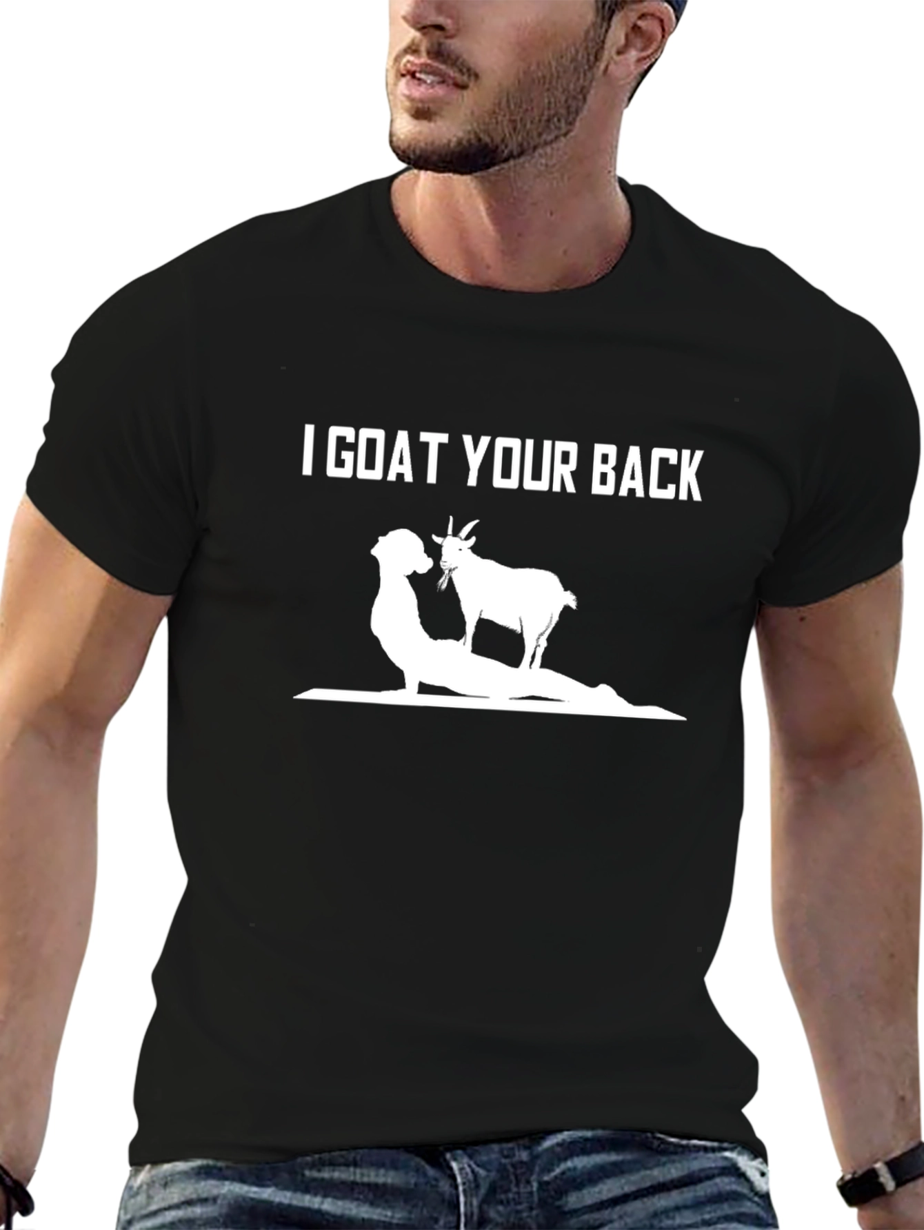 I Goat Your Back Funny Graphic T-Shirt