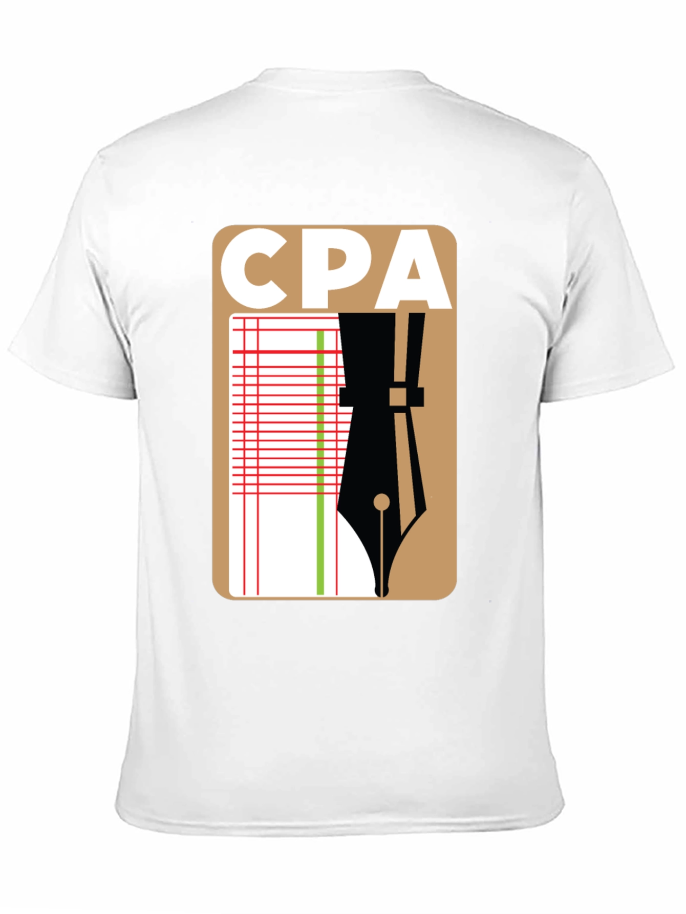 Accountant CPA T-Shirt - Financial Statement Design