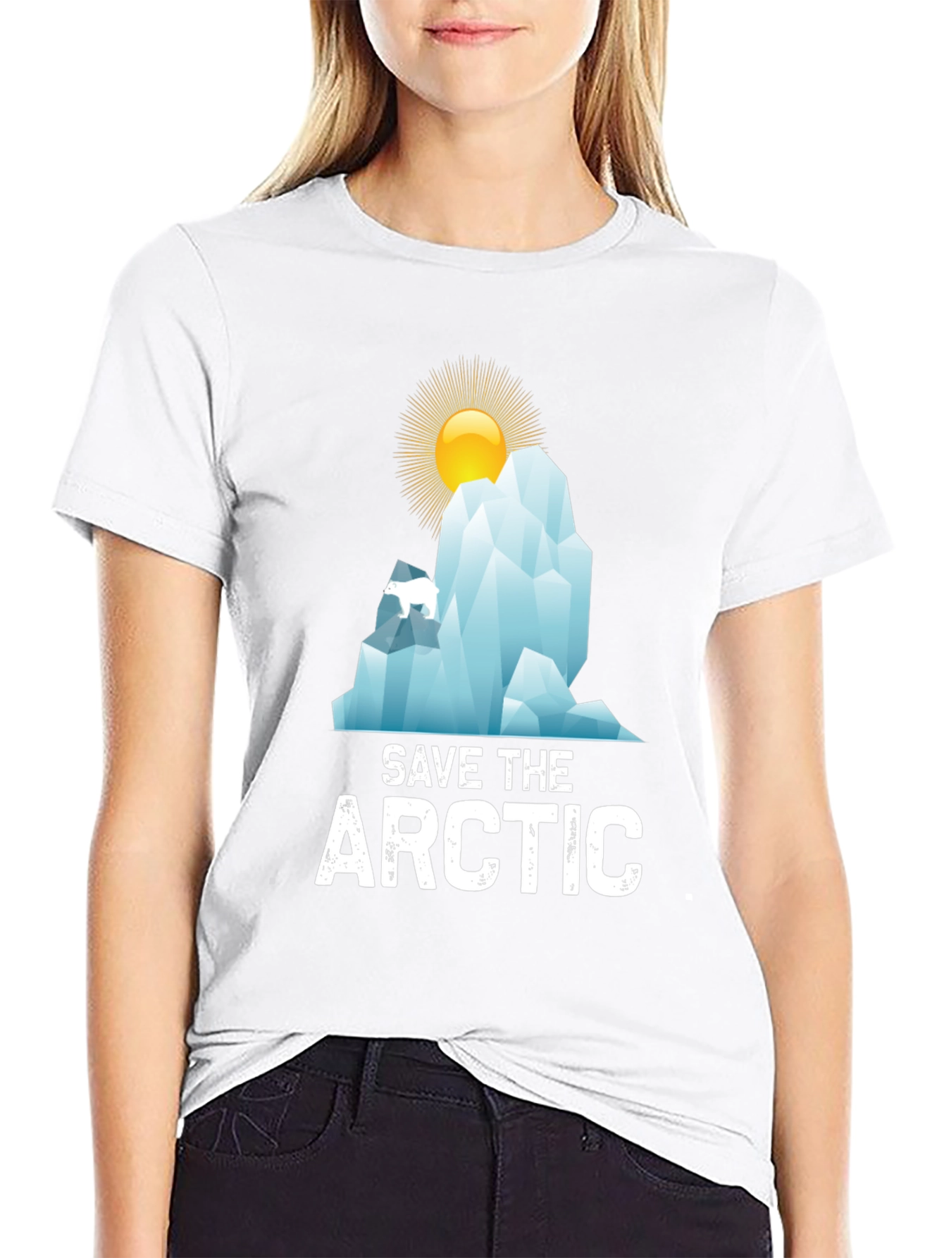 Save the Arctic Graphic Tee - Global Warming Awareness